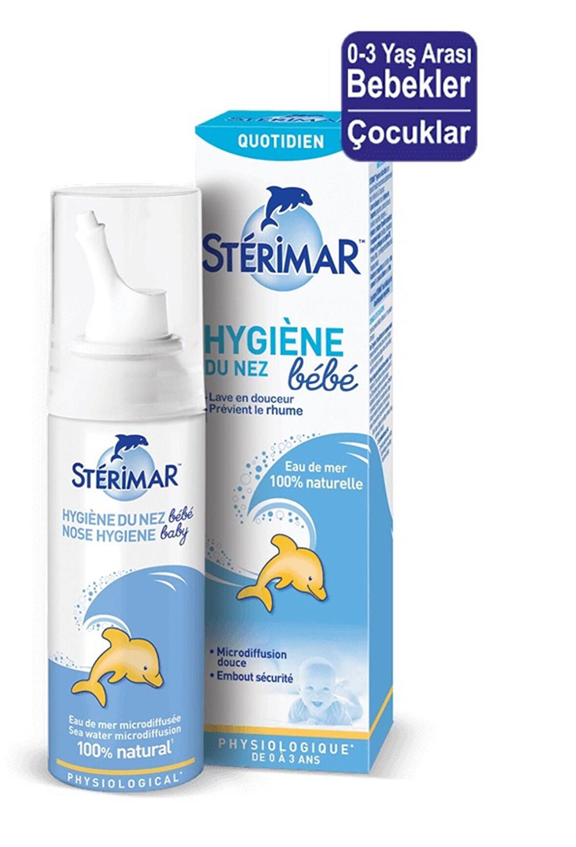 Sterimar Baby Burun Spreyi Deniz Suyu 50 ml