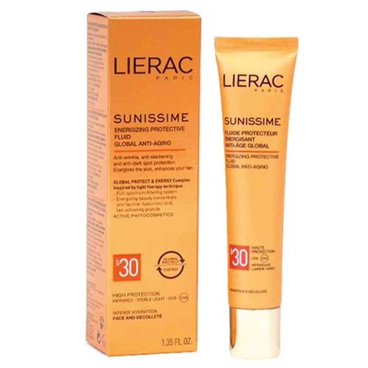 Lierac Paris Sunissime Energizing Protective Fluid SPF30 40 ml