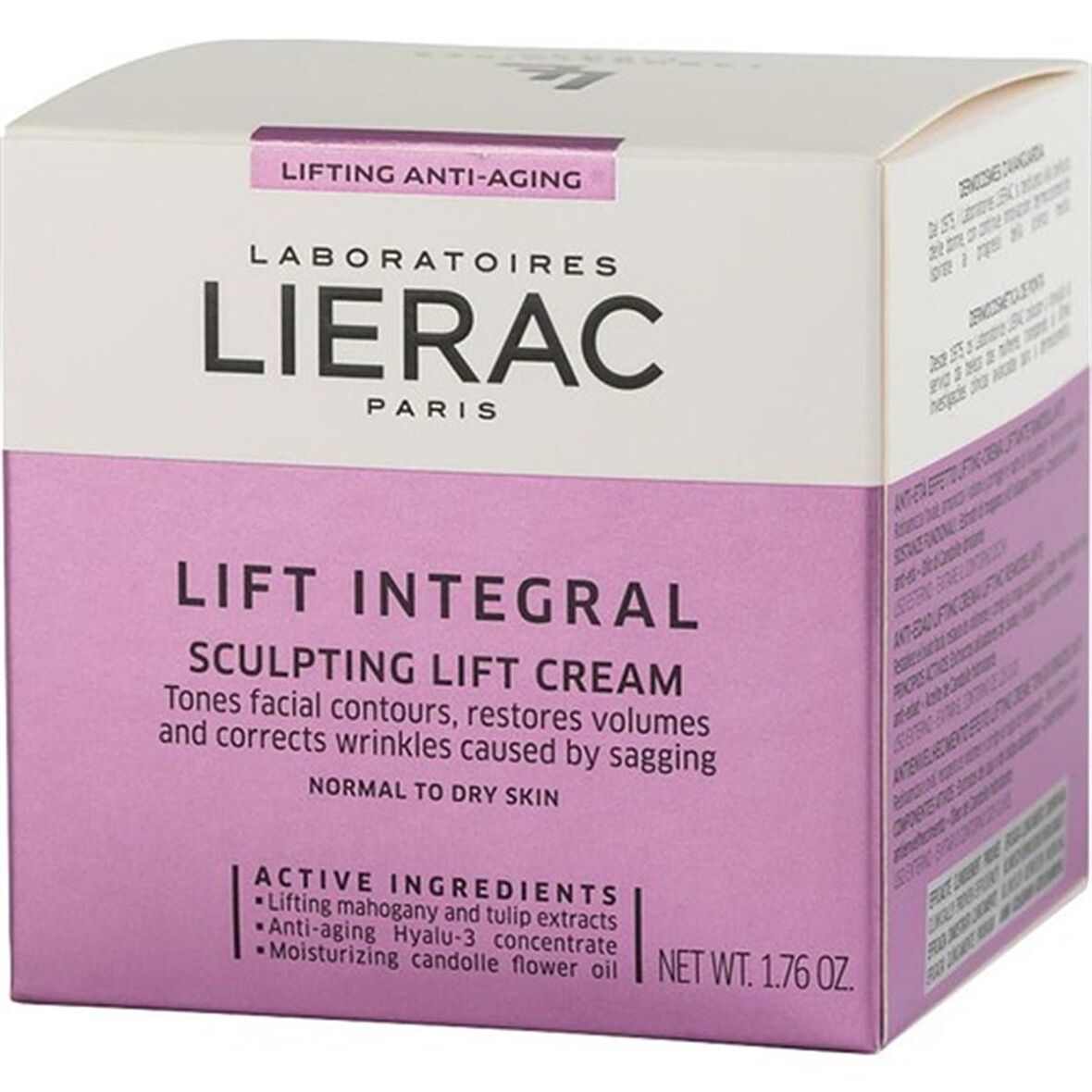 Lierac Paris Lift Integral Nutri Sculpting Lift Rich Cream 50 ml