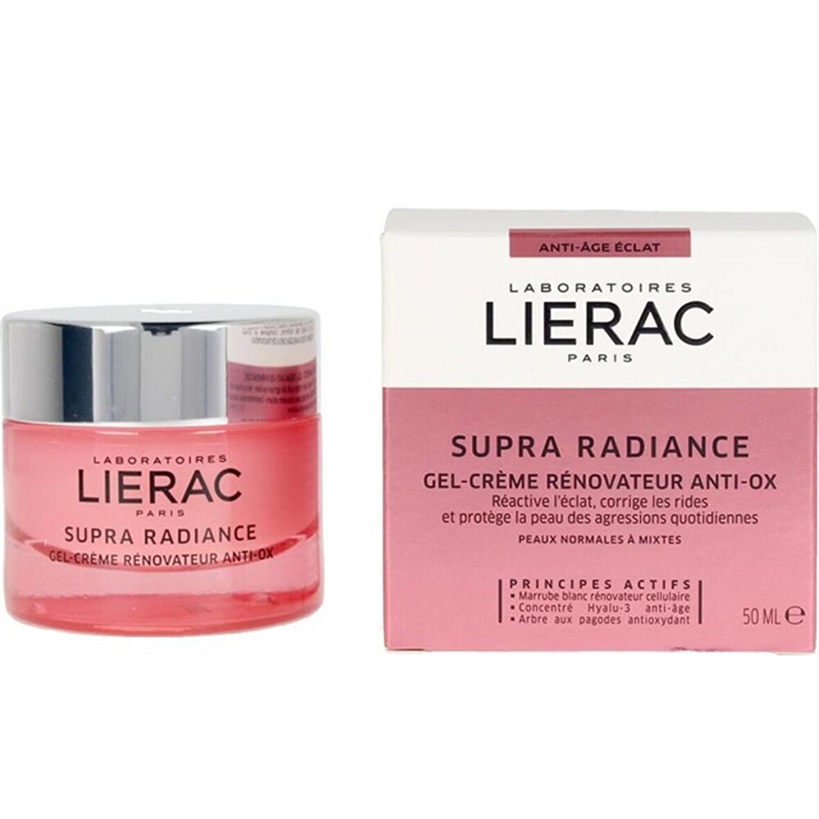 Lierac Paris Supra Radiance Anti-Ox Renewing Gel Cream 50 ml