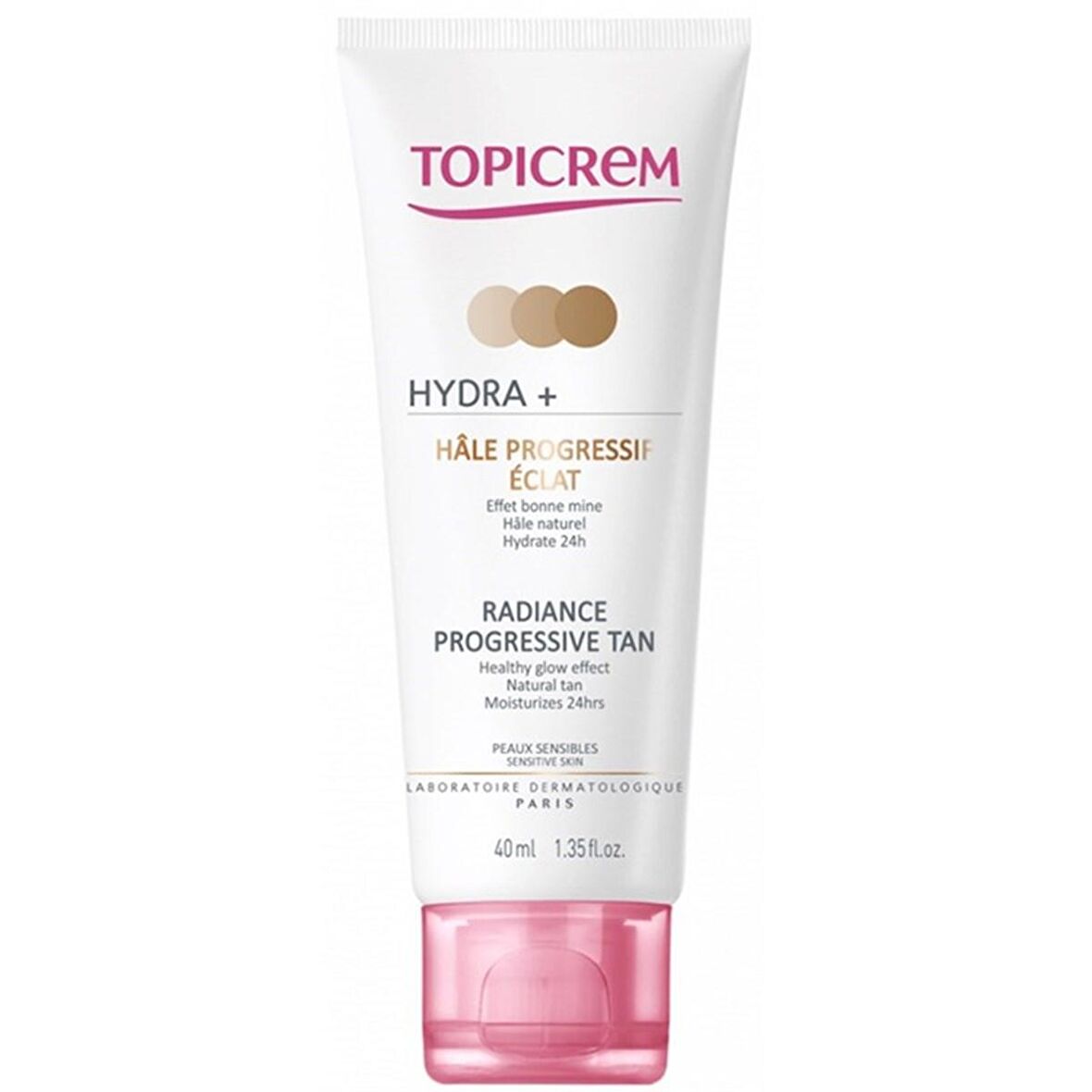 Topicrem Hydra+ Radiance Progressive Tan 40ml Bronzlaştirici Krem 