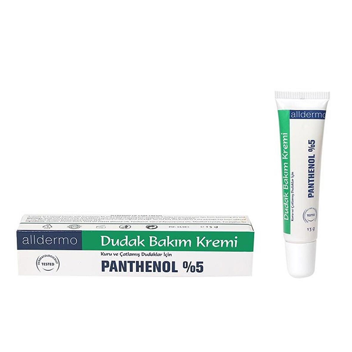 Alldermo Panthenol Dudak Kremi 13 gr