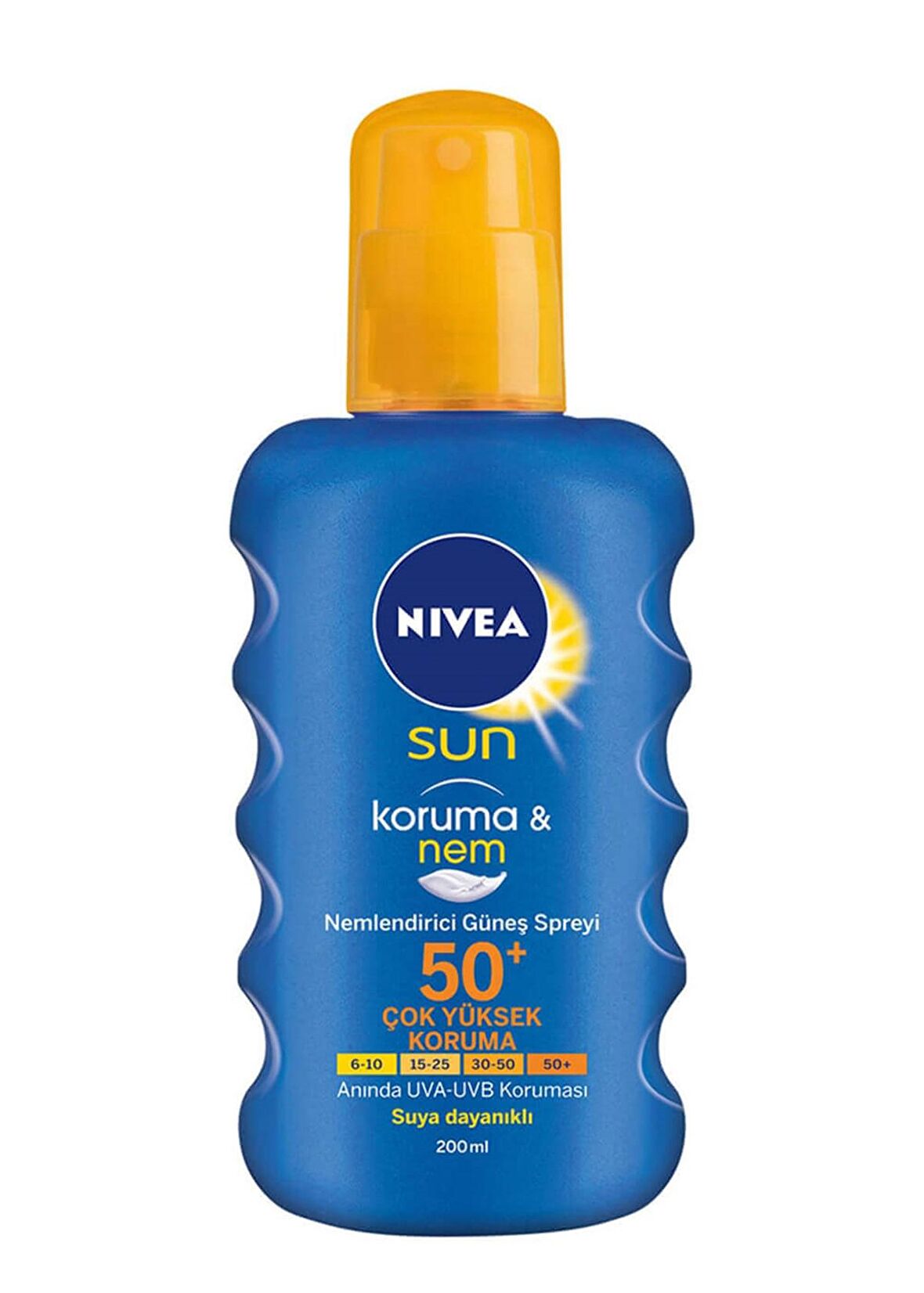 Nivea Sun Güneş Spreyi Koruma & Nem Nemlendirici SPF50+ 200 ml