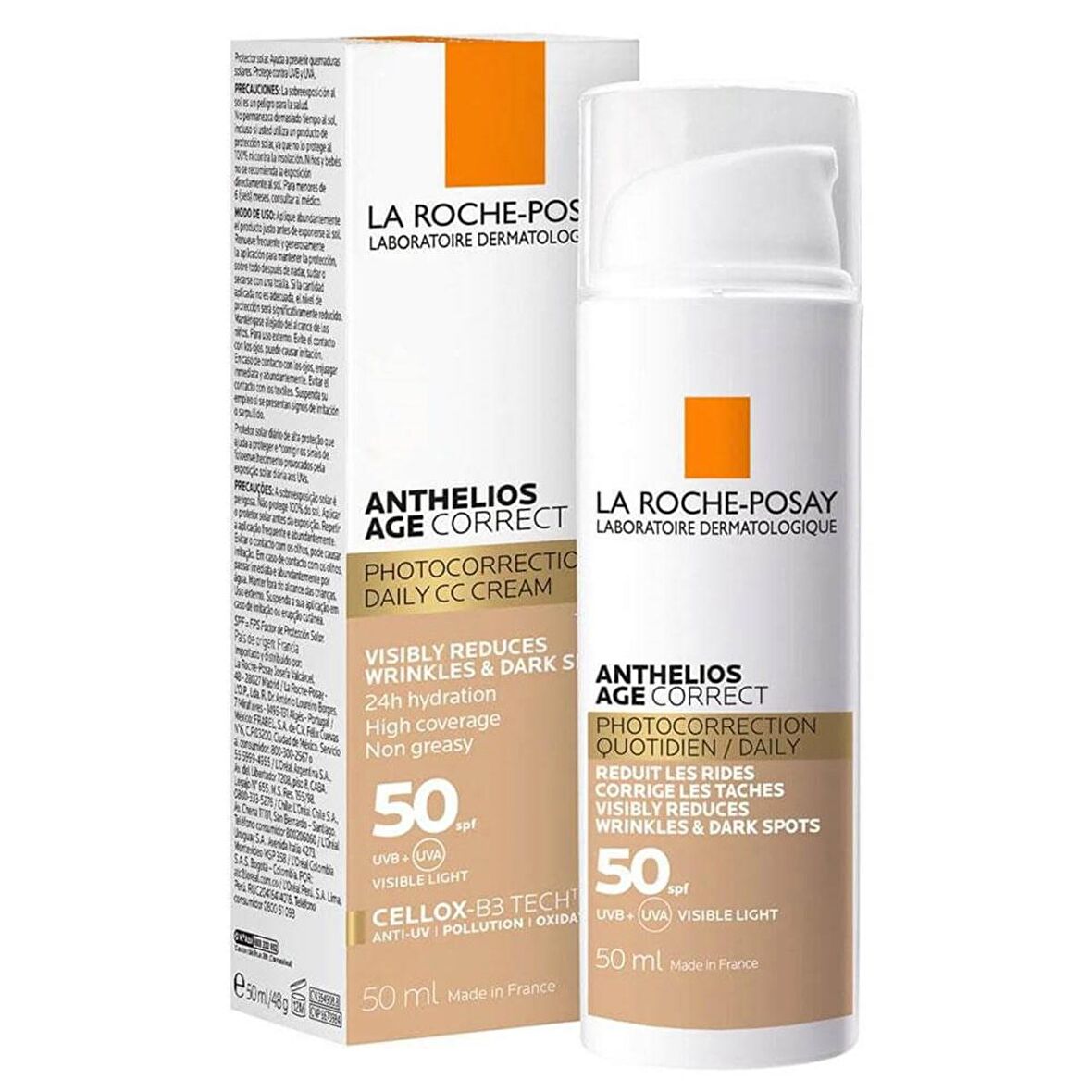 La Roche Posay Anthelios Age Correct Daily Tinted Cream SPF50+ 50 ml