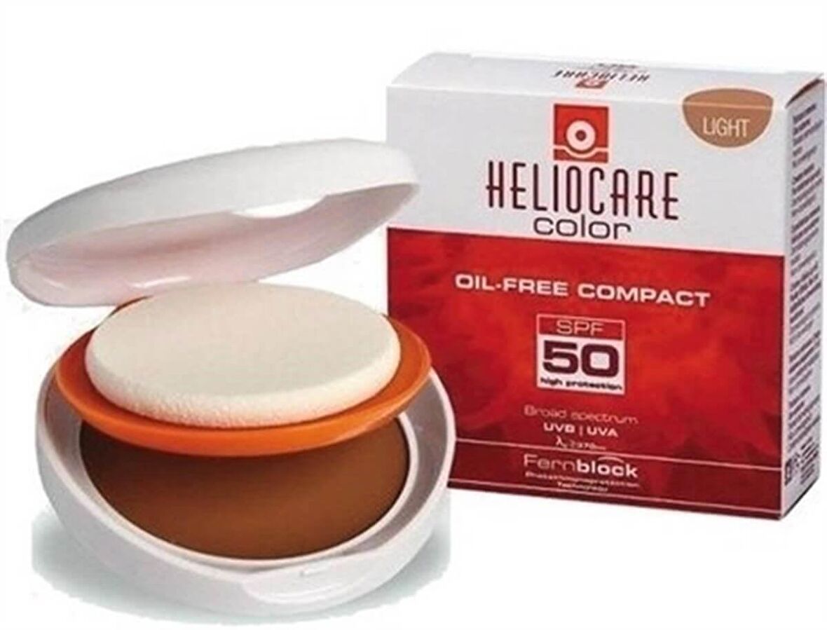 Heliocare Color Oil Free Compact Sunscreen SPF50 10 gr - Light