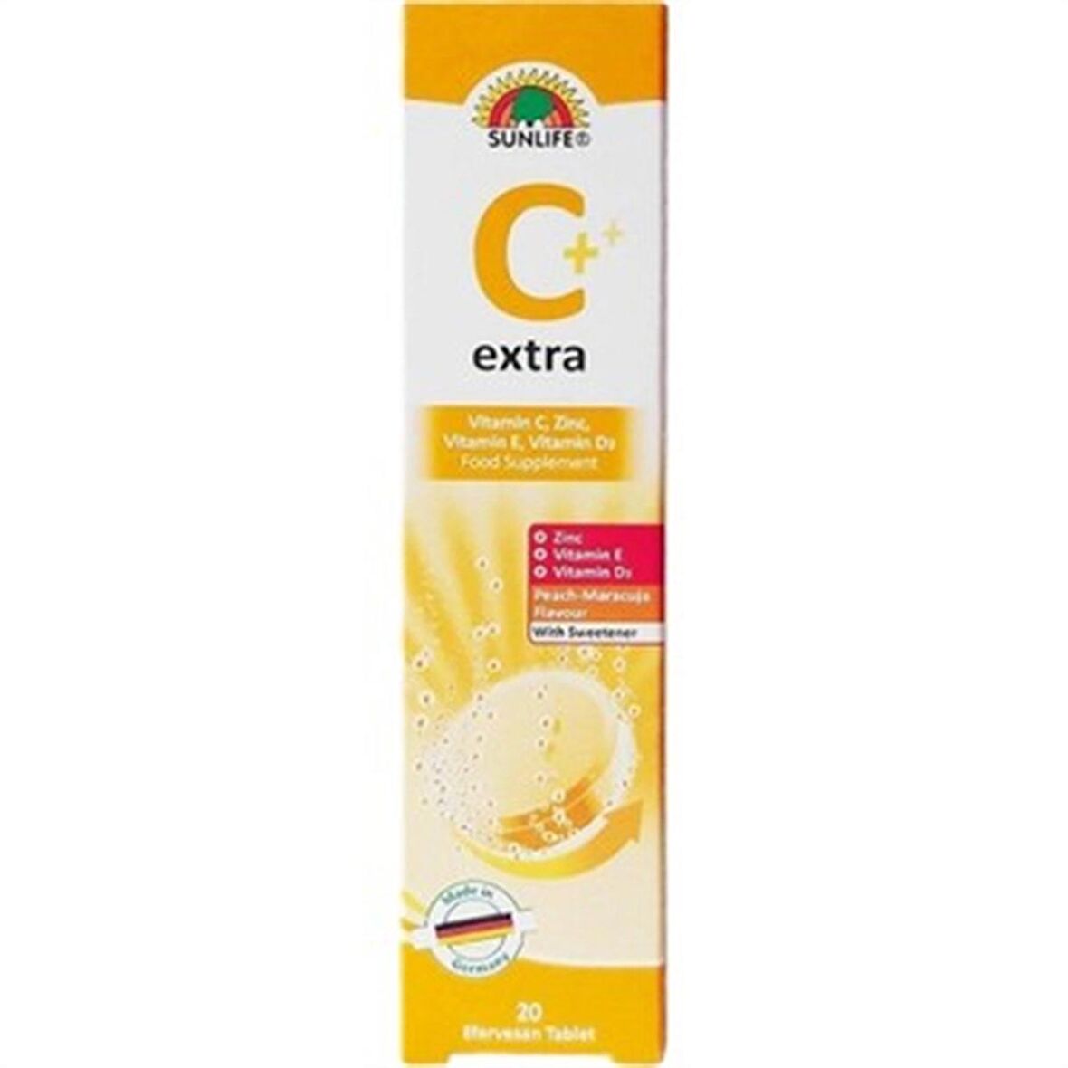 Sunlife Vitamin C Extra 20 Efervesan Tablet