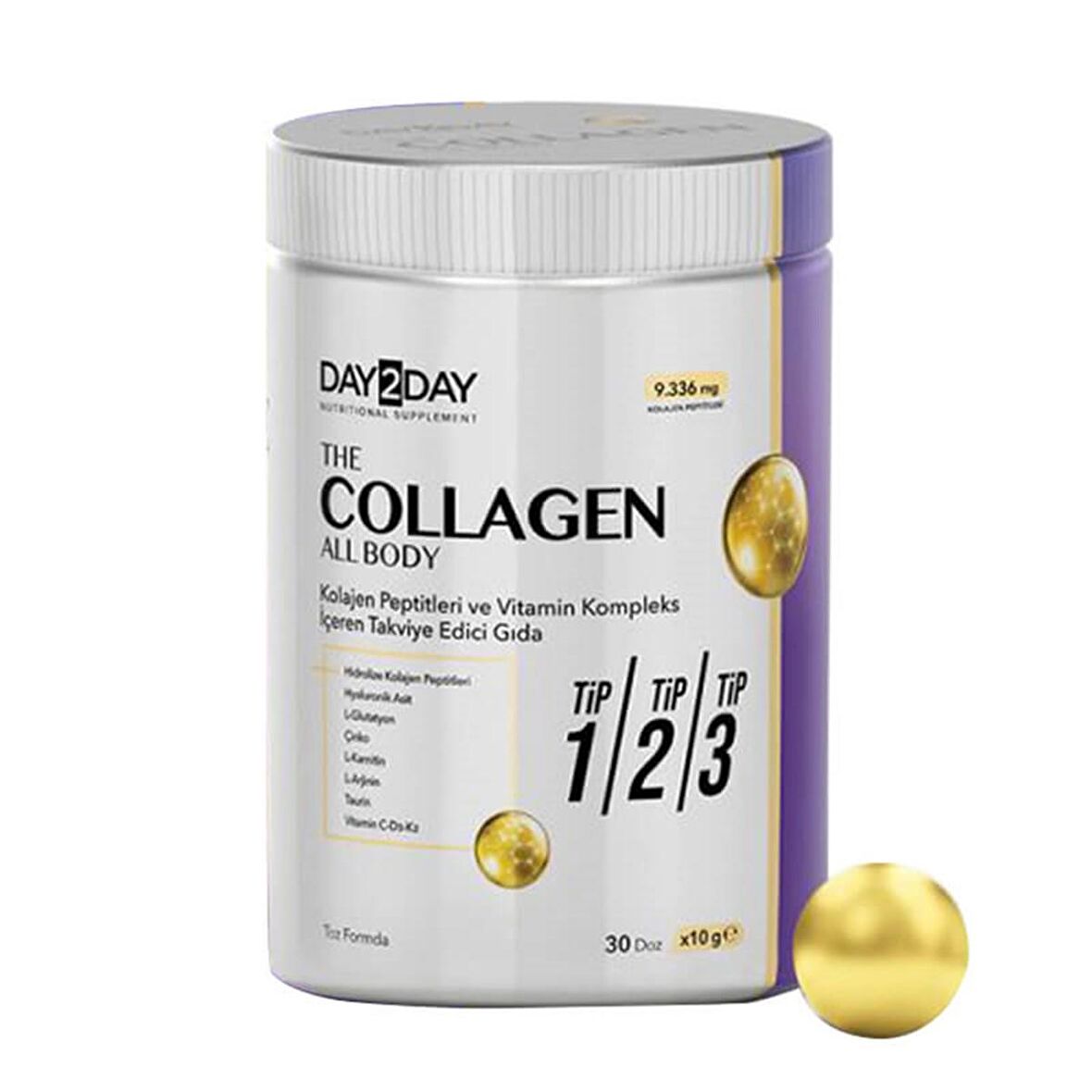 Day2Day The Collagen All Body Toz 10 gr 30'lu