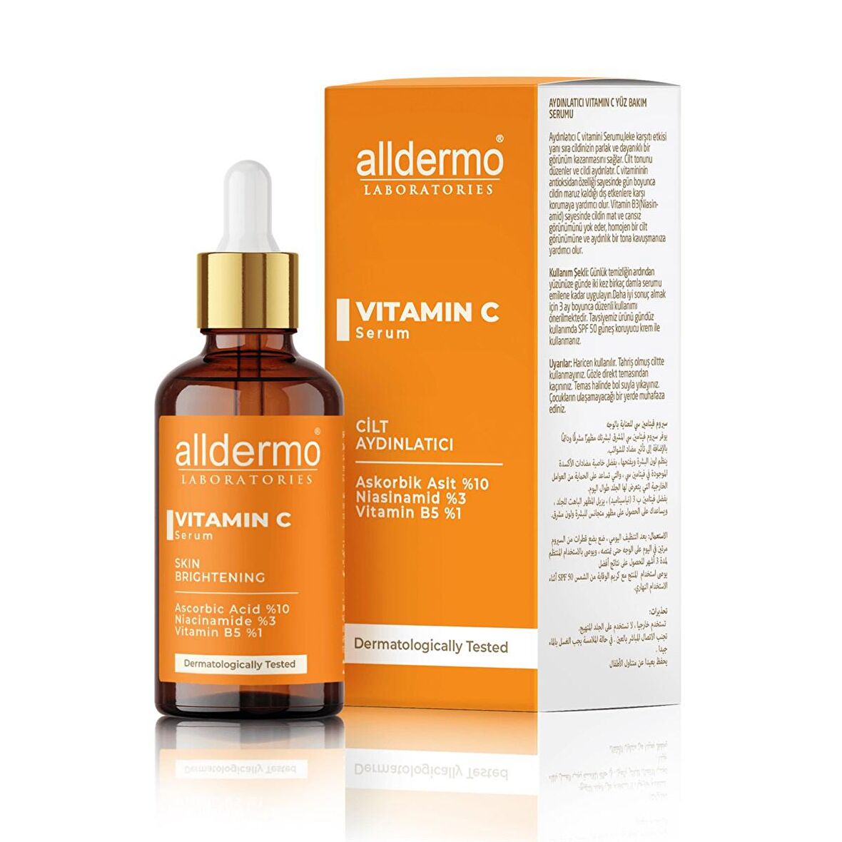 Alldermo Vitamin C Cilt Aydınlatıcı Serum 30 ml