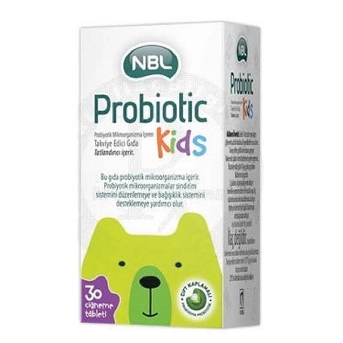 NBL Probiotic Kids 30 Çiğneme Tableti