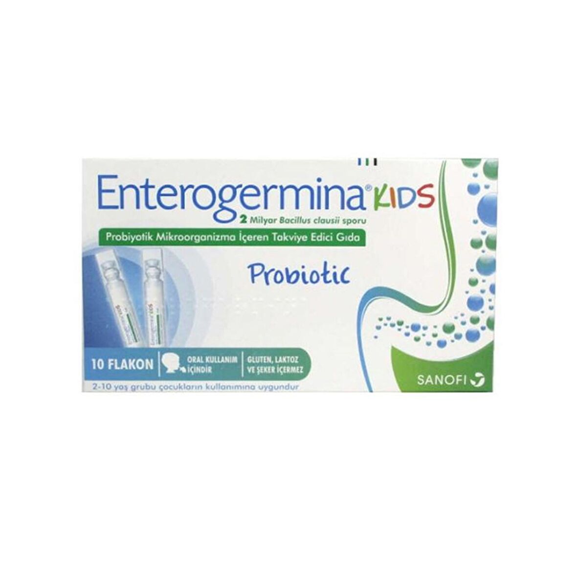 Enterogermina Kids 5 ml x 10 Flakon - Eski Ambalaj