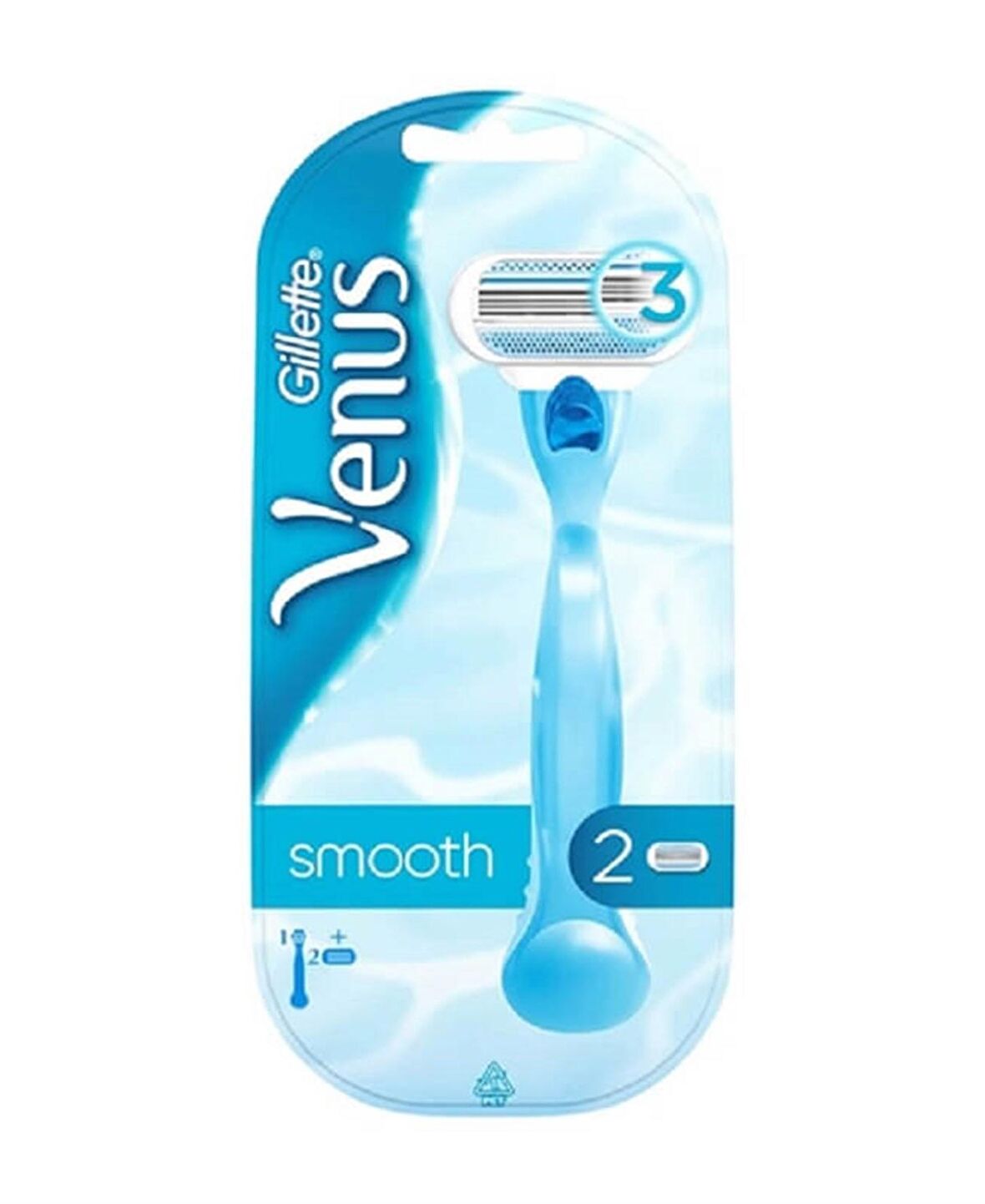 Gillette Venus Kadın Tıraş Bıçağı + Yedek Başlık 2'li