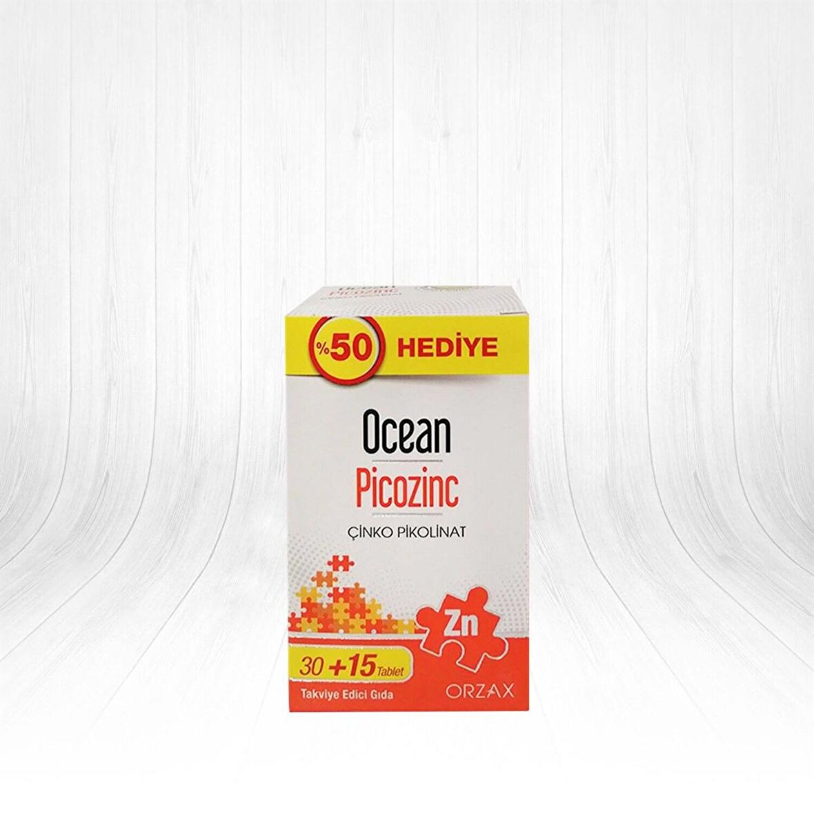 Ocean Picozinc 30 Tablet + 15 Tablet Hediye