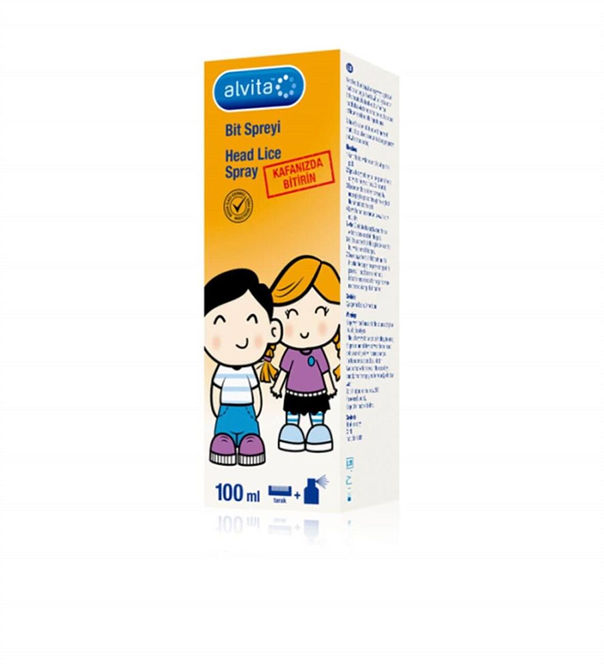 Alvita Bit Spreyi 100 ml - Tarak Hediyeli