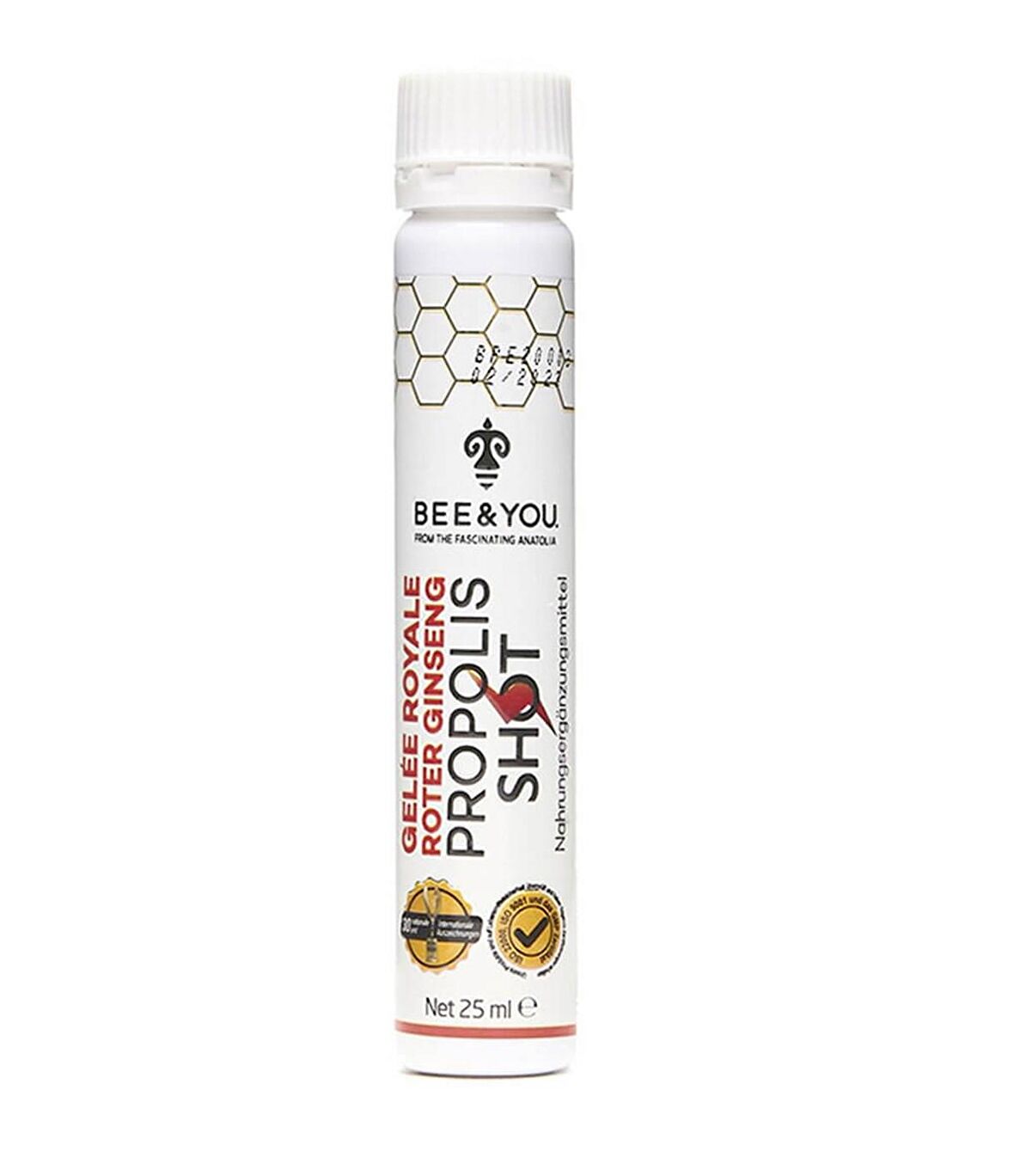 Bee'o Up Arı Sütü Kırımızı Ginseng 25 ml Tekli