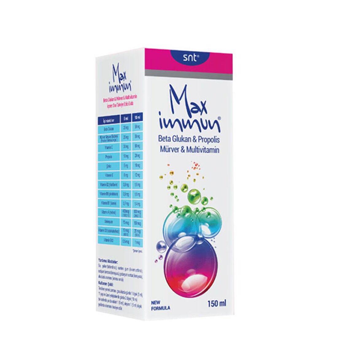 Max Immun Şurup 150 ml