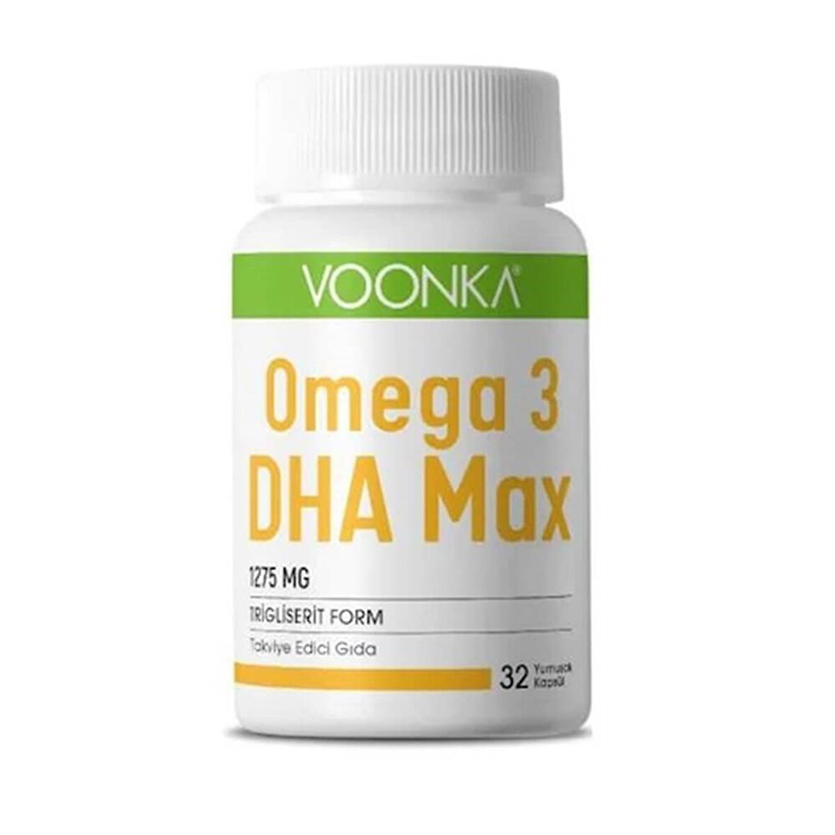 Voonka Omega-3 DHA Max 1275 mg 32 Kapsül