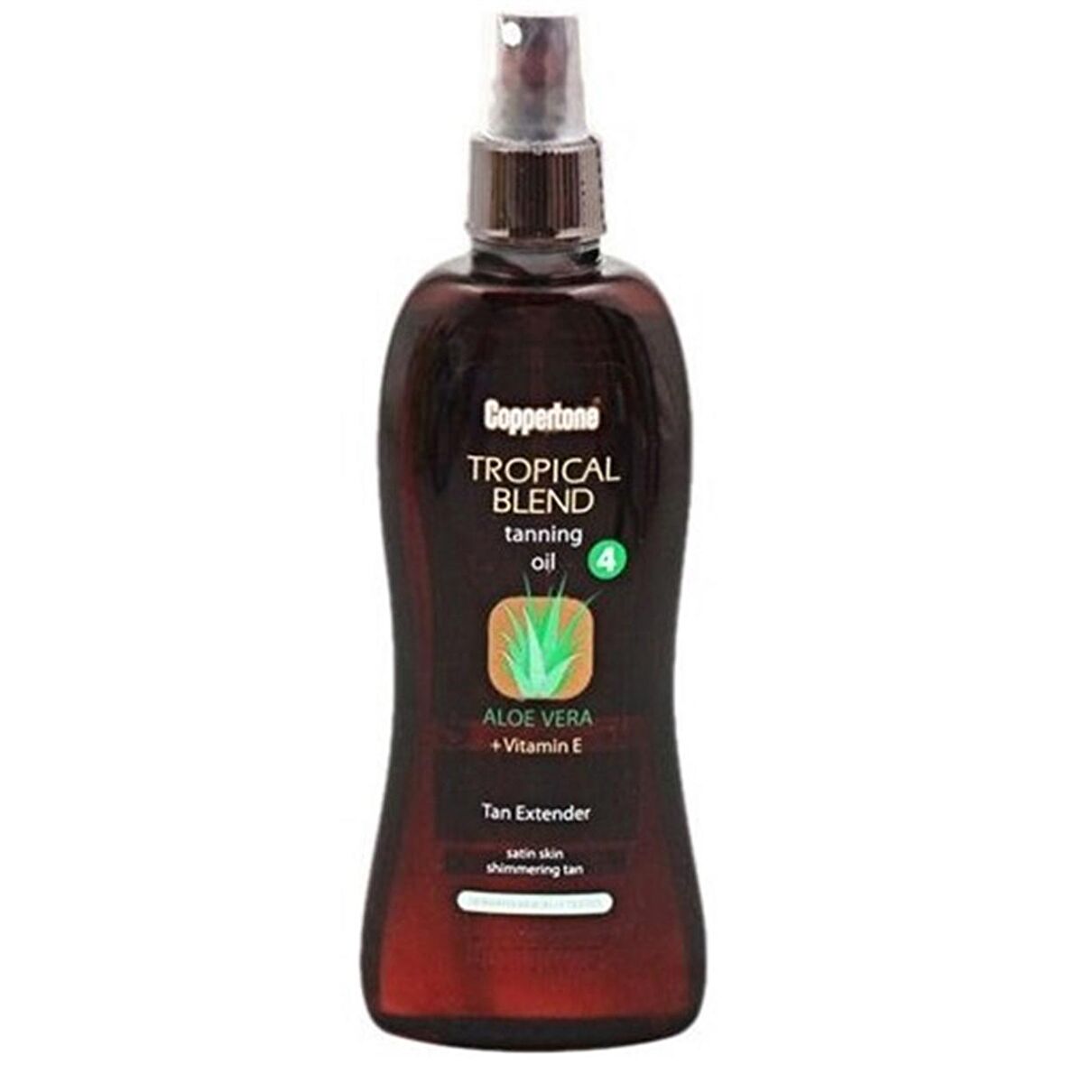 Coppertone Tropical Blend Bronzlaştırıcı Yağ Aloe Vera SPF4 200 ml