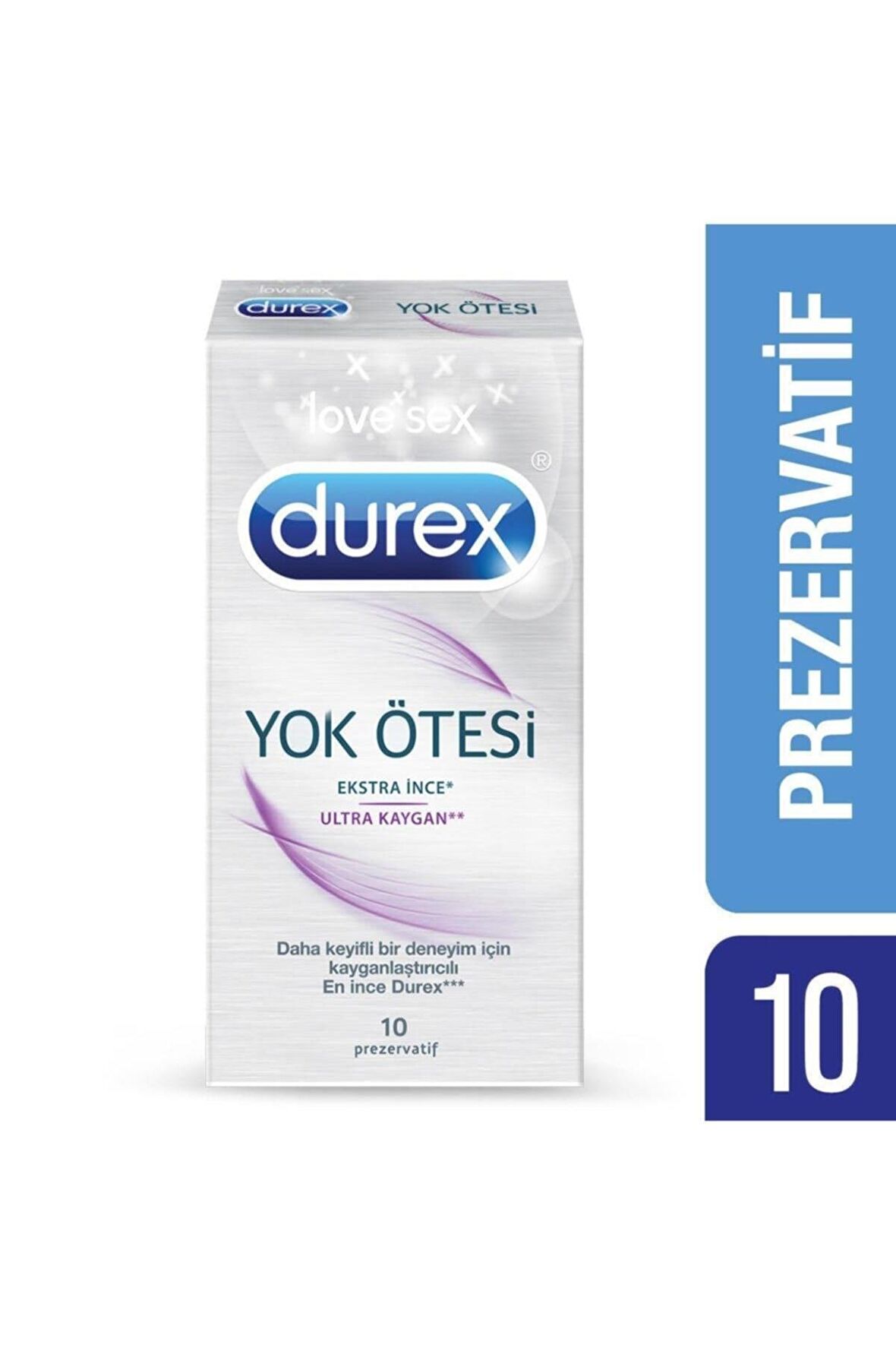 Durex Yok Ötesi Ultra Kaygan Prezervatif 10'lu