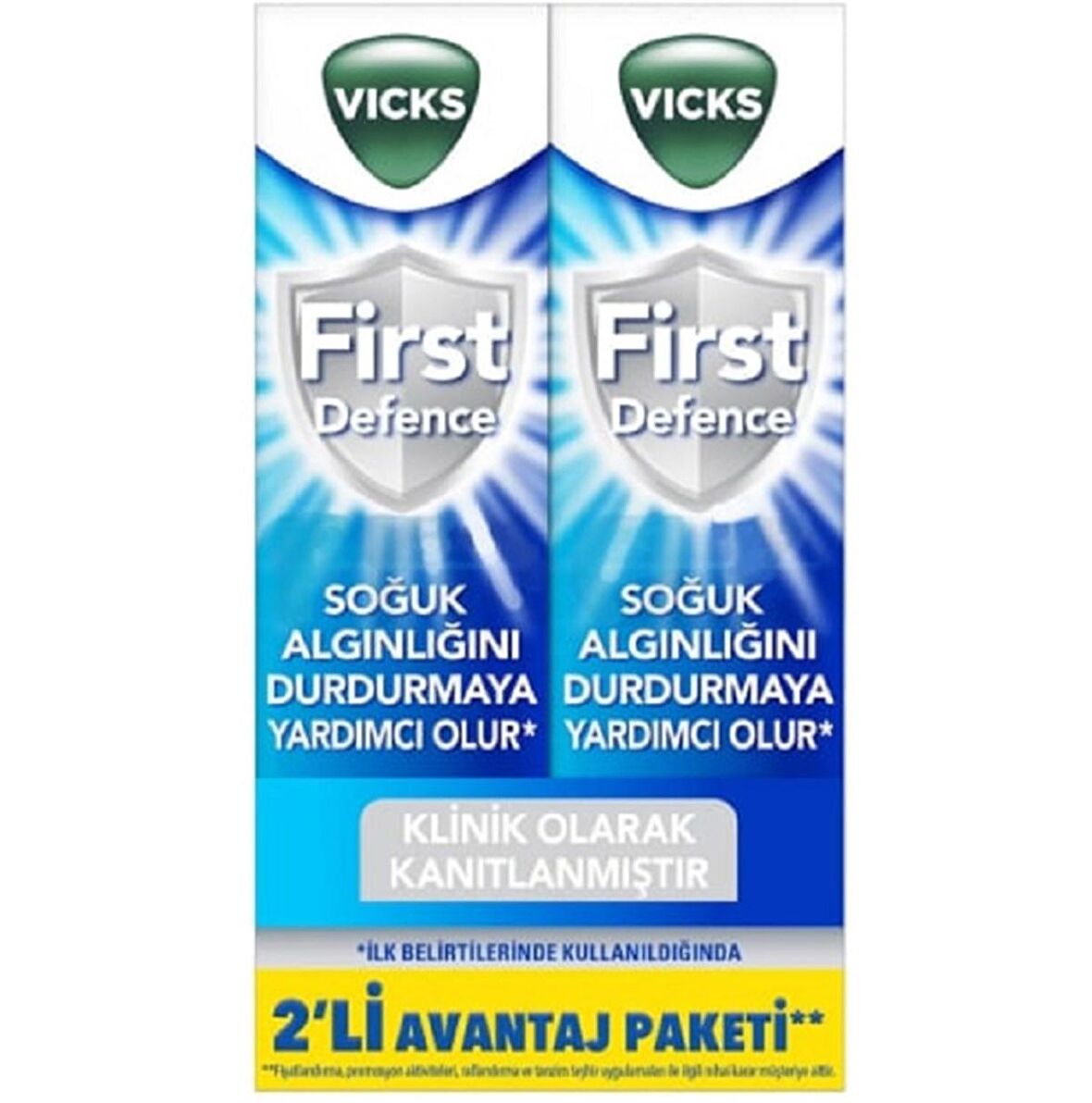 Vicks First Defence Burun Spreyi 15 ml - İkili Avantaj Paketi