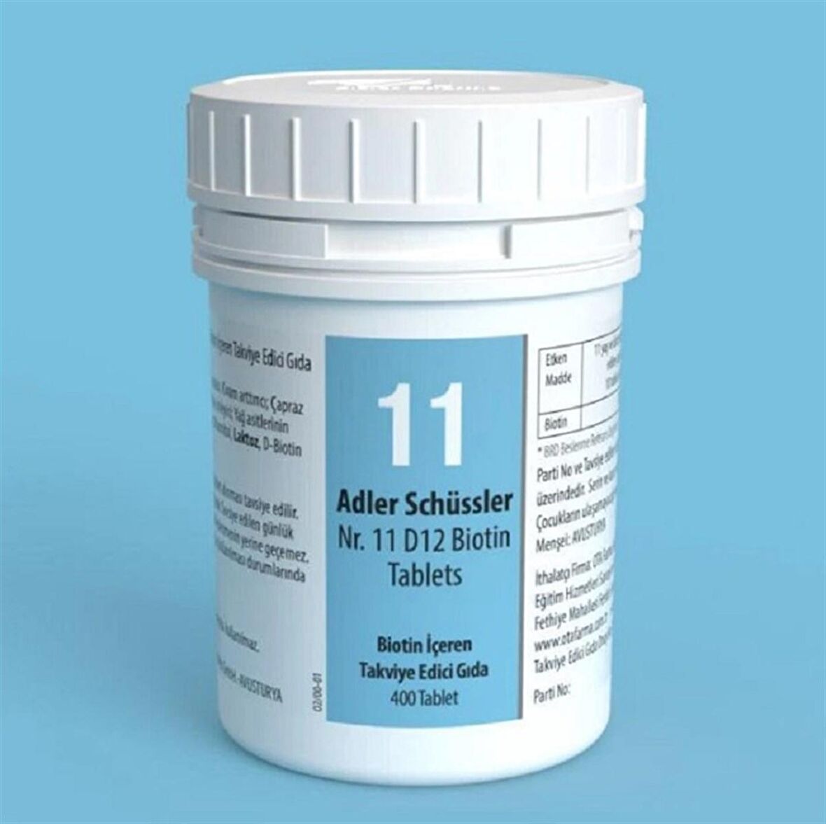 Adler Schüssler No: 11 Tablets