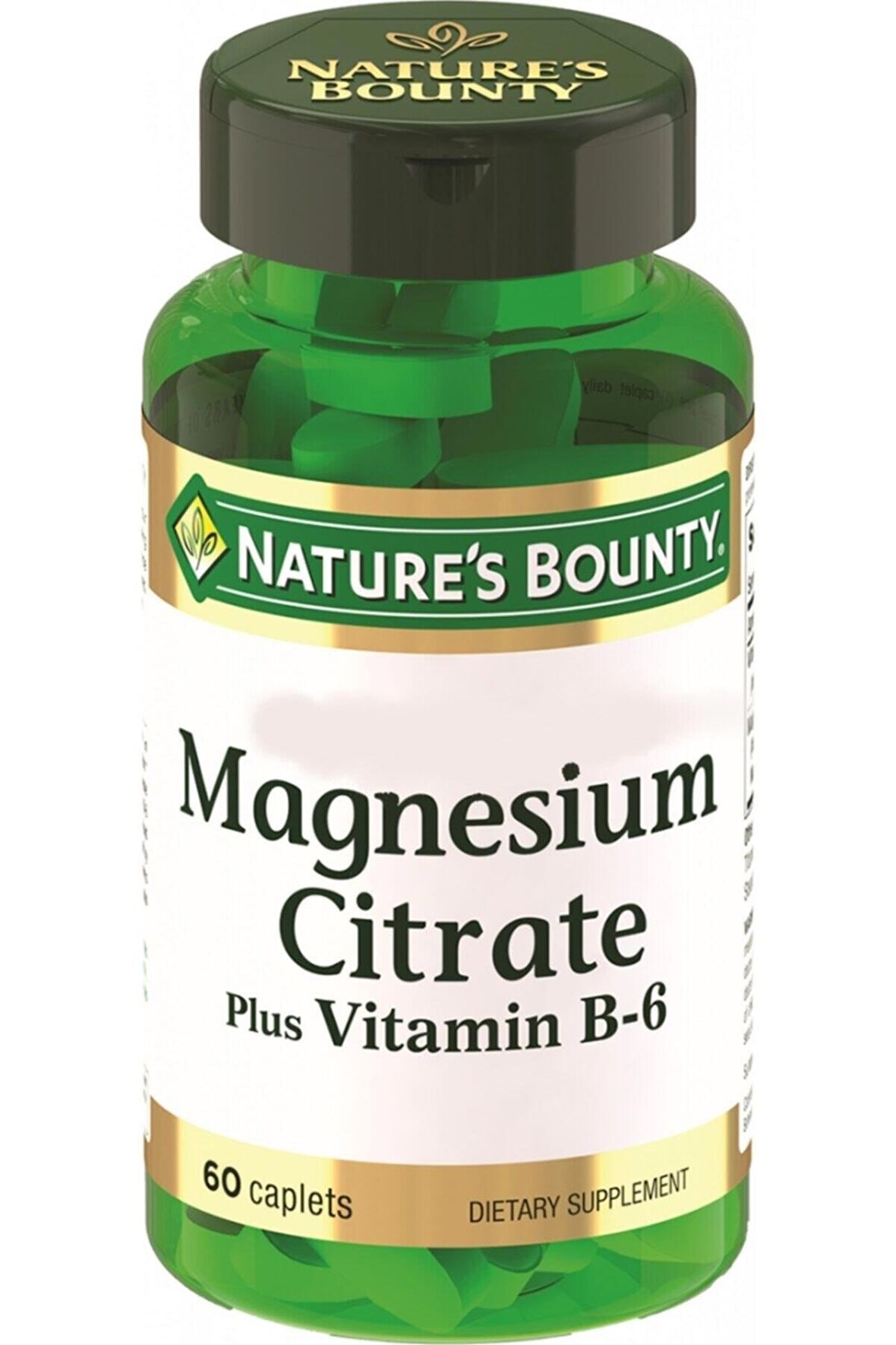 Magnesium Citrate Plus Vitamin B-6 60 Tablet