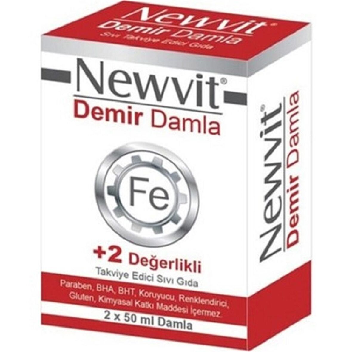 Newvit Demir Damla 2 x 50 ml