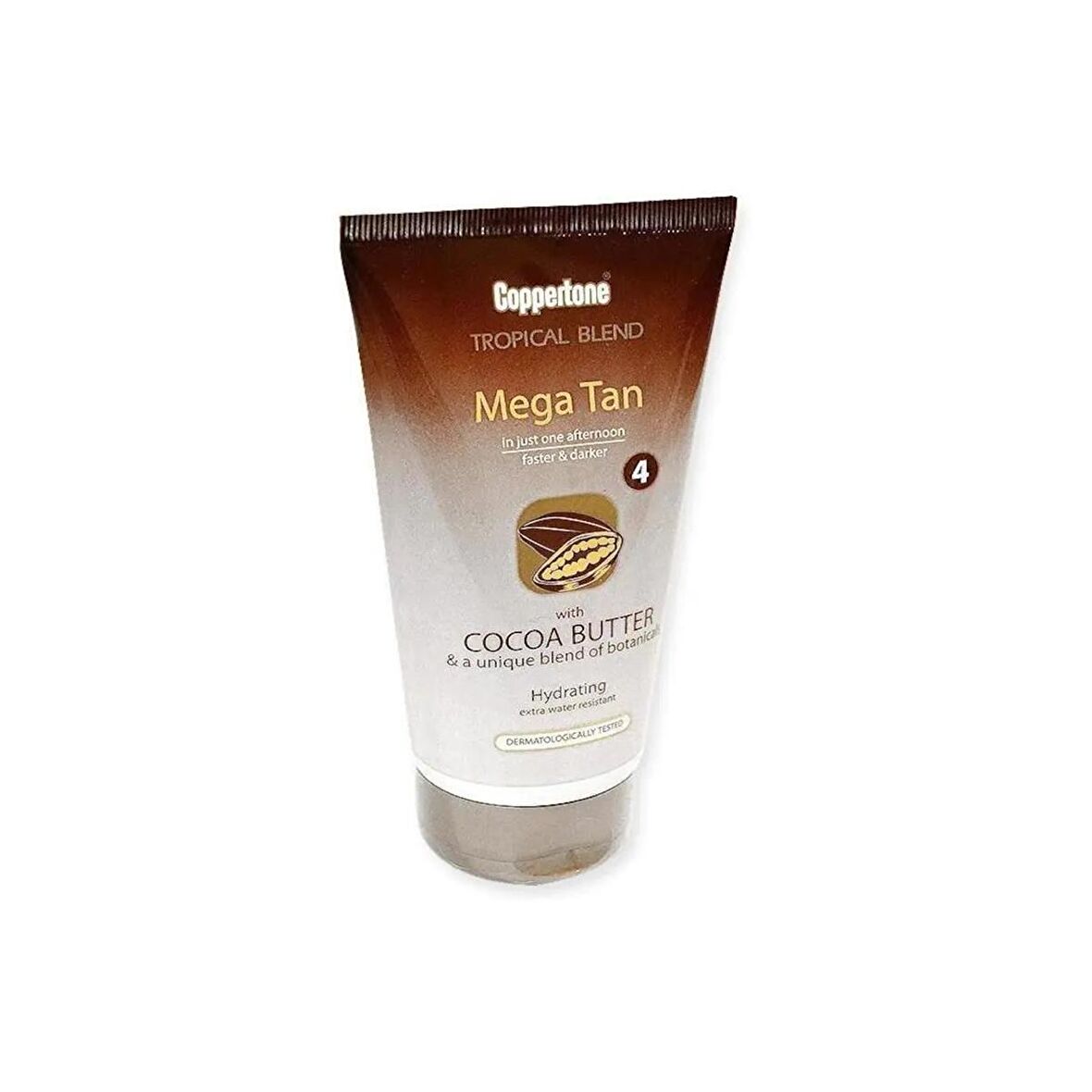 Coppertone Mega Tan Cocoa Butter Hızlı Bronzlaşma SPF4 150 ml