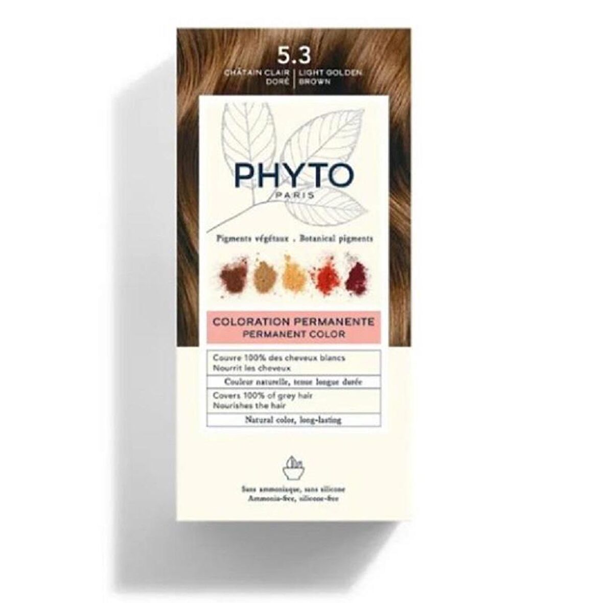 Phyto Color Saç Boyası 5.3 Açık Kestane Dore