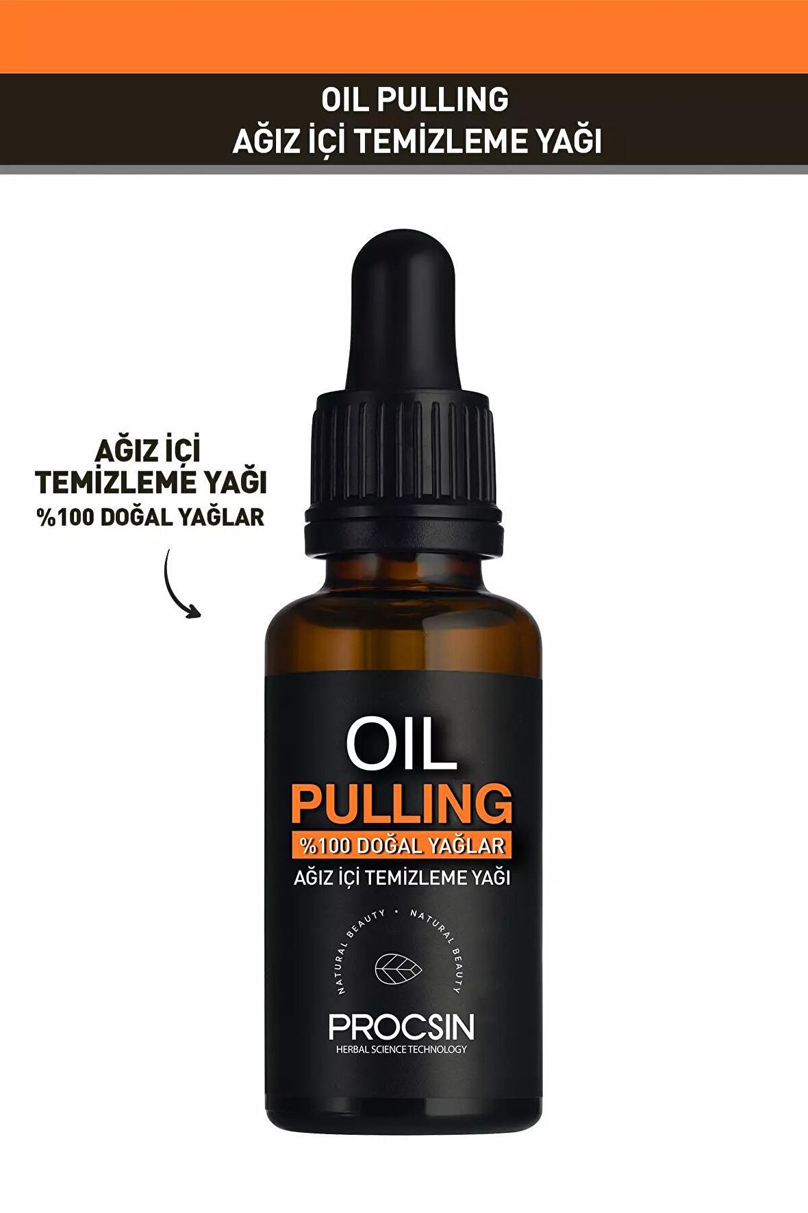 Procsin Ağız İçi Temizleme ve Bakım Yağı Oil Pulling 20 ml