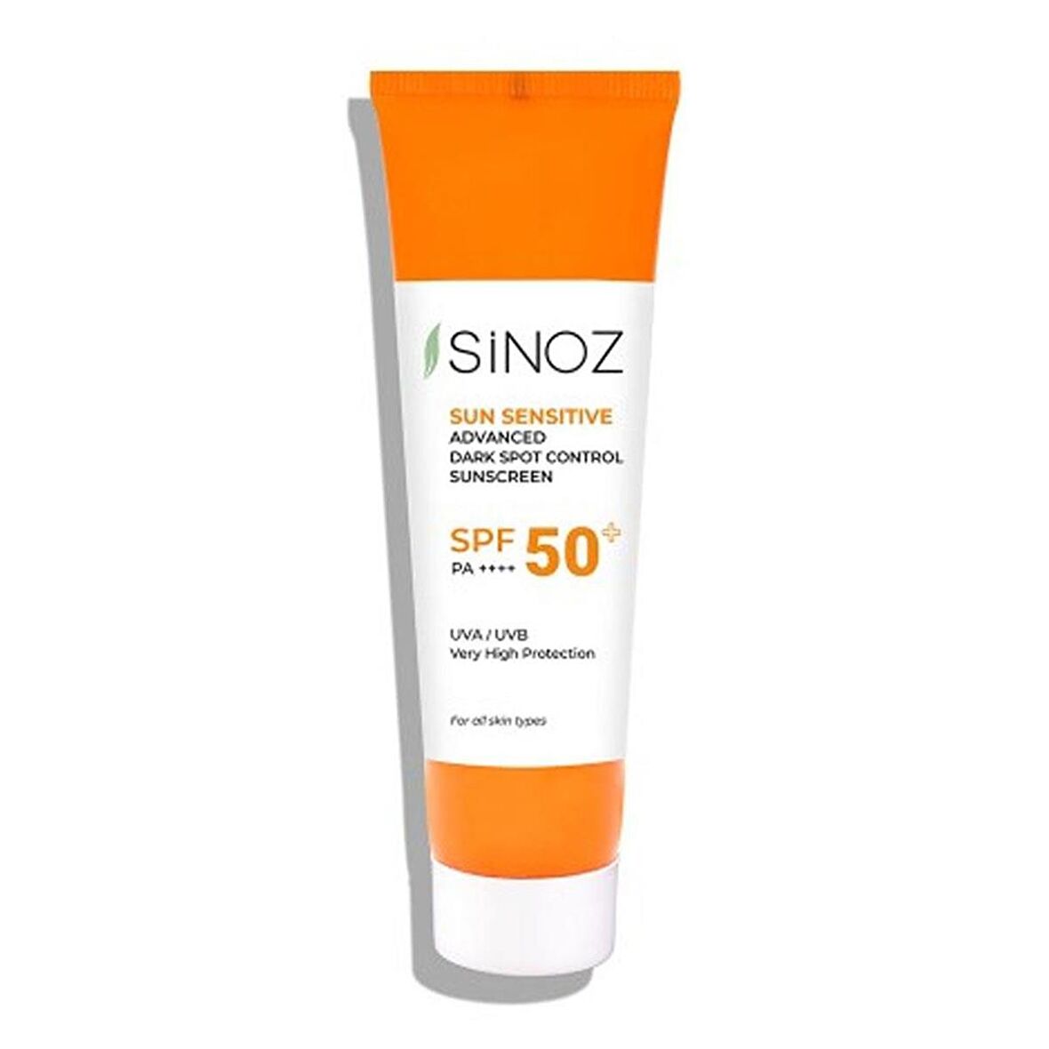 Sinoz Lekeli Ciltlere Özel Aydınlatıcı Yüksek Korumalı Yüz Güneş Kremi SPF50+ 50 ml