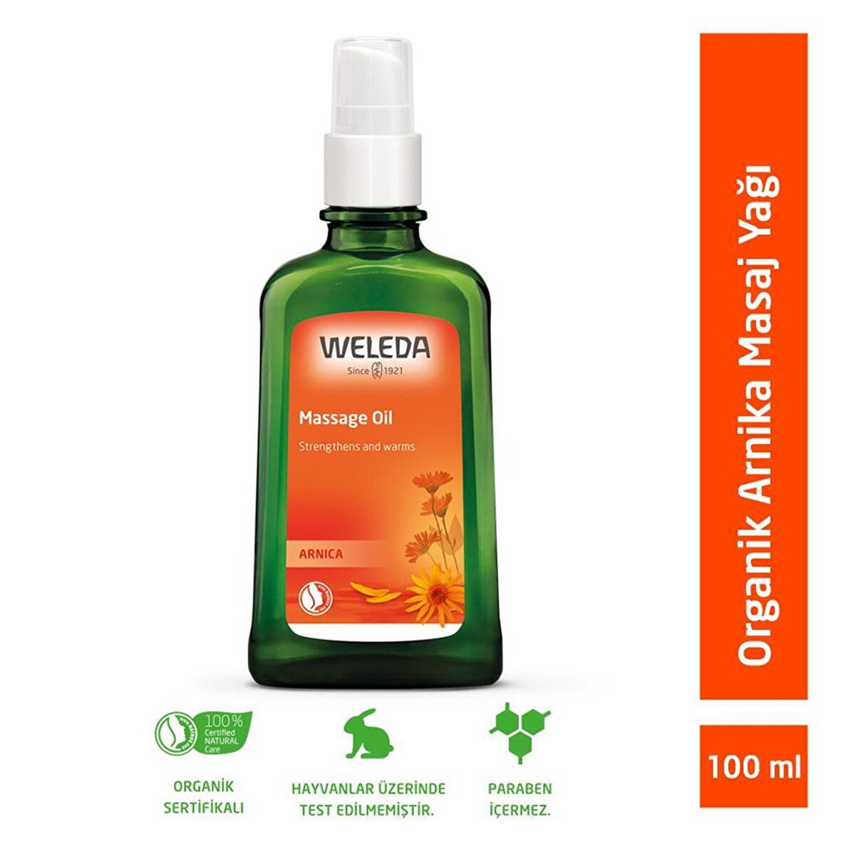 Weleda Arnika Masaj Yağı 100 ml