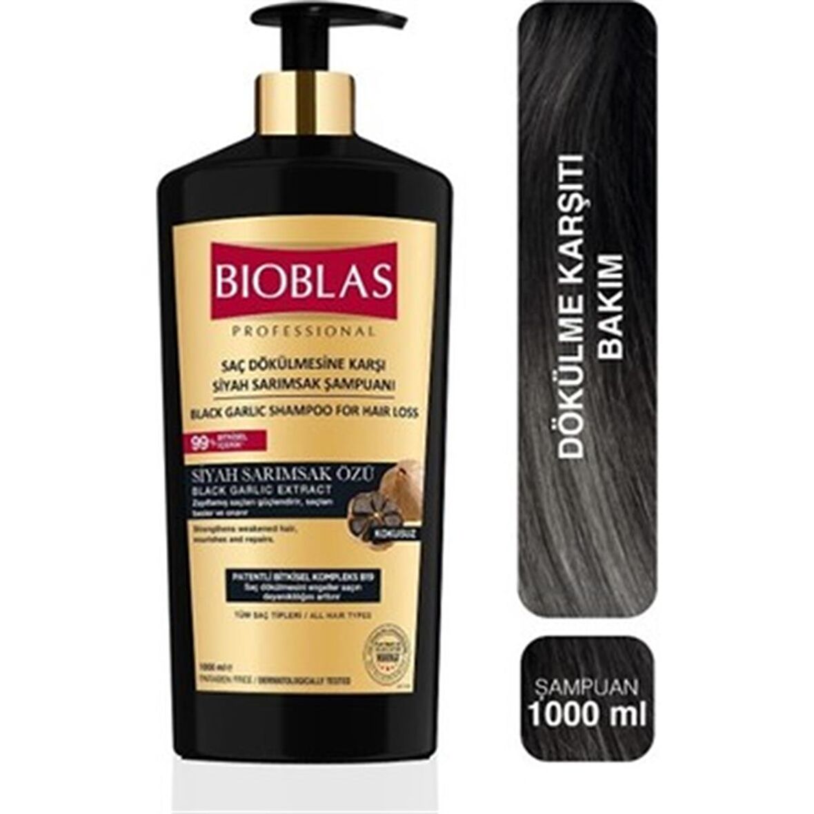 Bioblas Sarımsaklı Siyah Şampuan 1000 ml