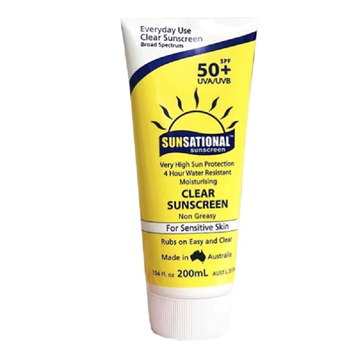 Sunsational Clear Sunscreen SPF50 100 ml