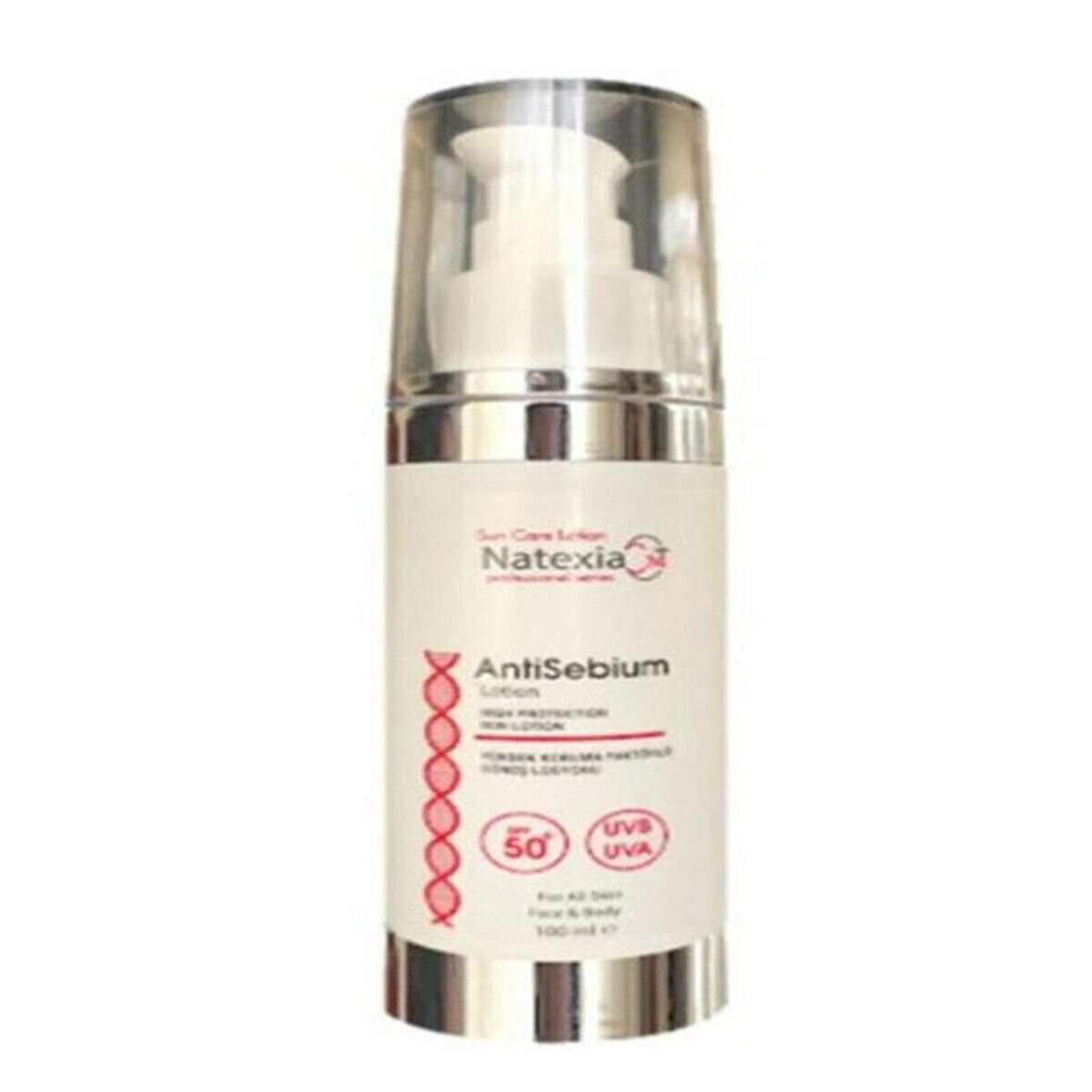 Natexia Sun Care Lotion Antisebium SPF50 100 ml