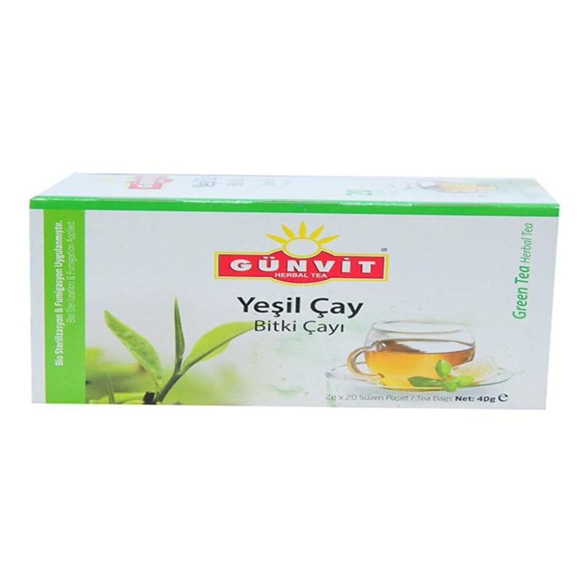Günvit Yeşil Çay 20'li