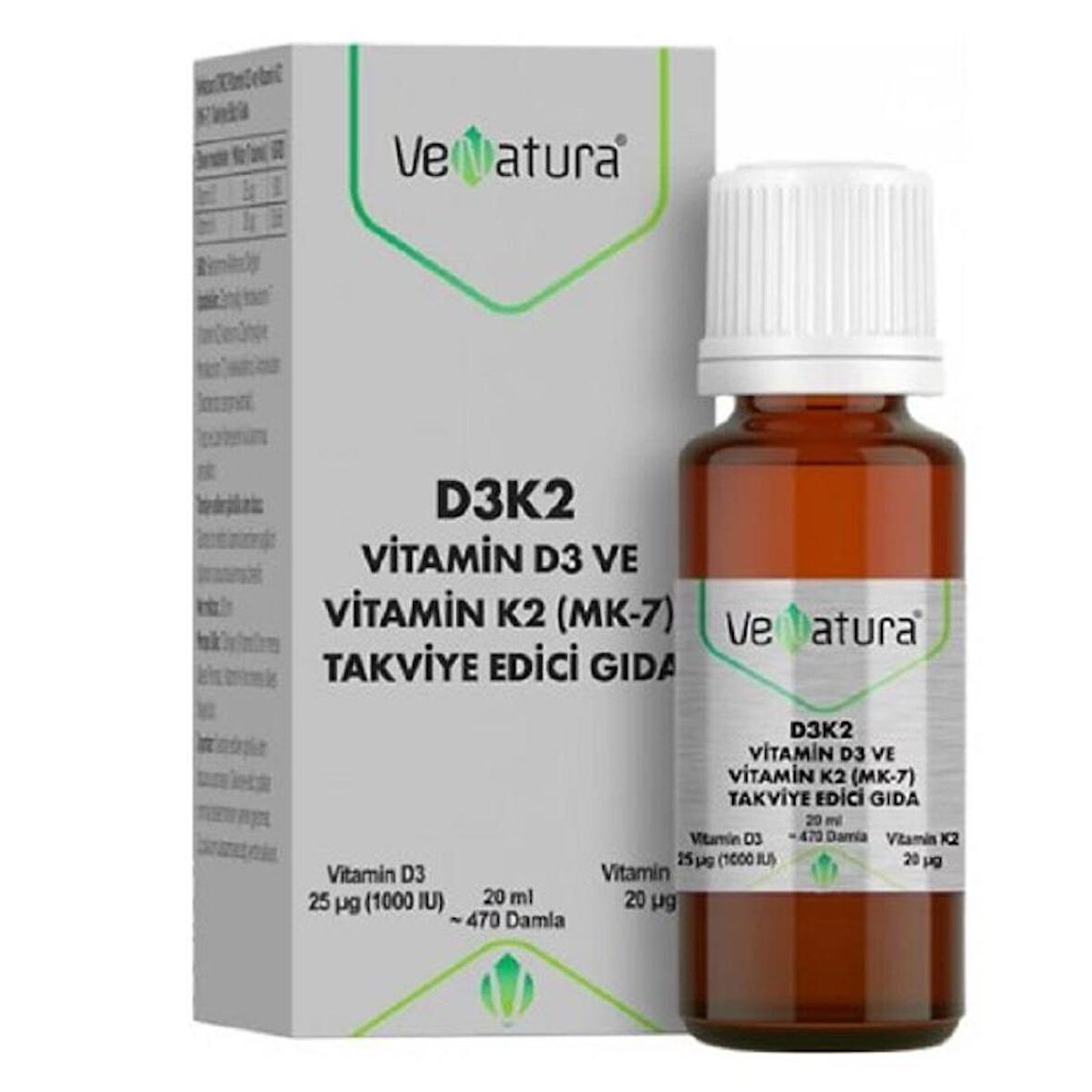 Venatura D3 K2 Damla 20 ml