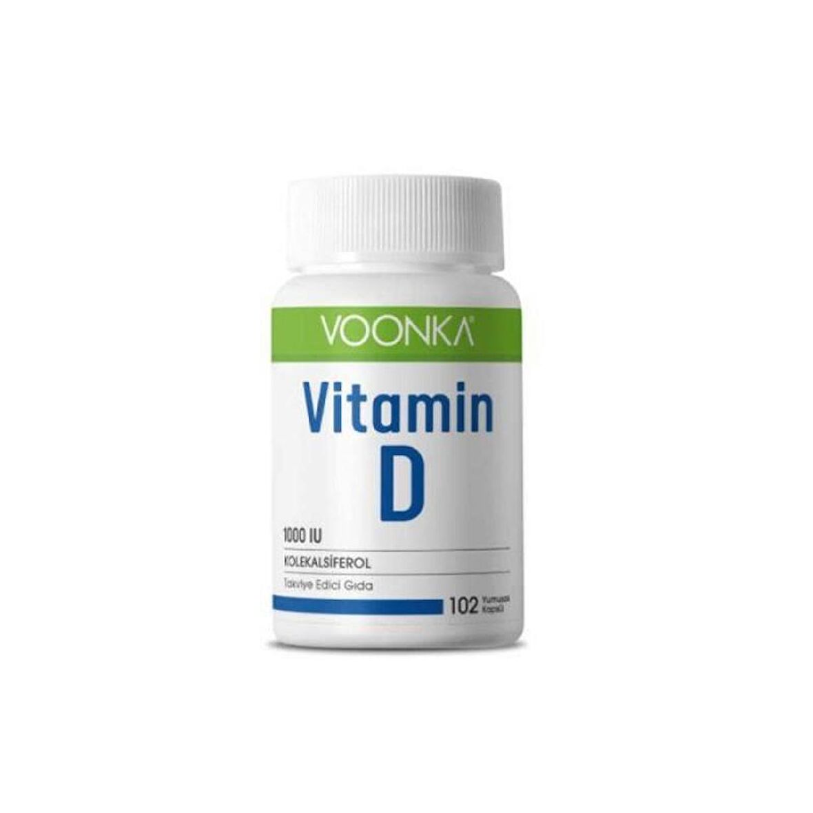 Voonka Vitamin D 102 Yumuşak Kapsül