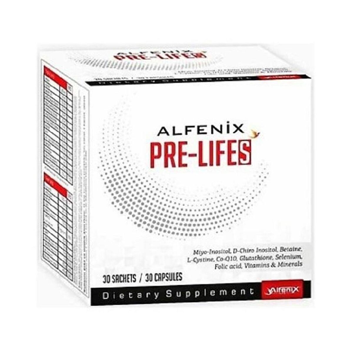 Alfenix Pre-Lifes Mitochondrial Supplement 30 Saşe + 30 Kapsül