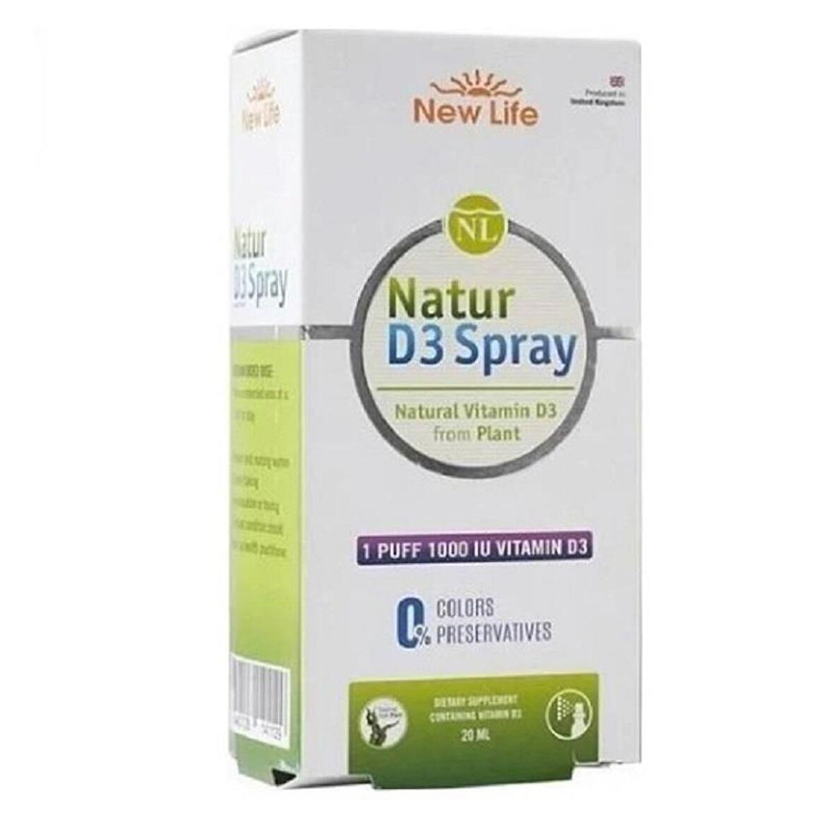 New Life Natur D3 Spray 1000 IU 20 ml