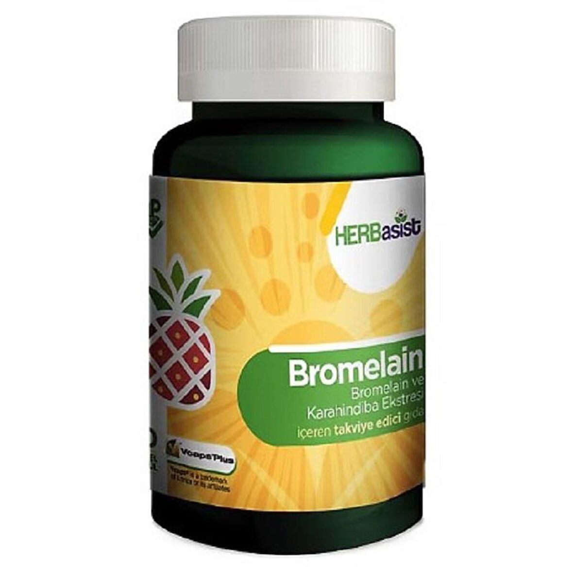 Herbasist Bromelain 60 Kapsül