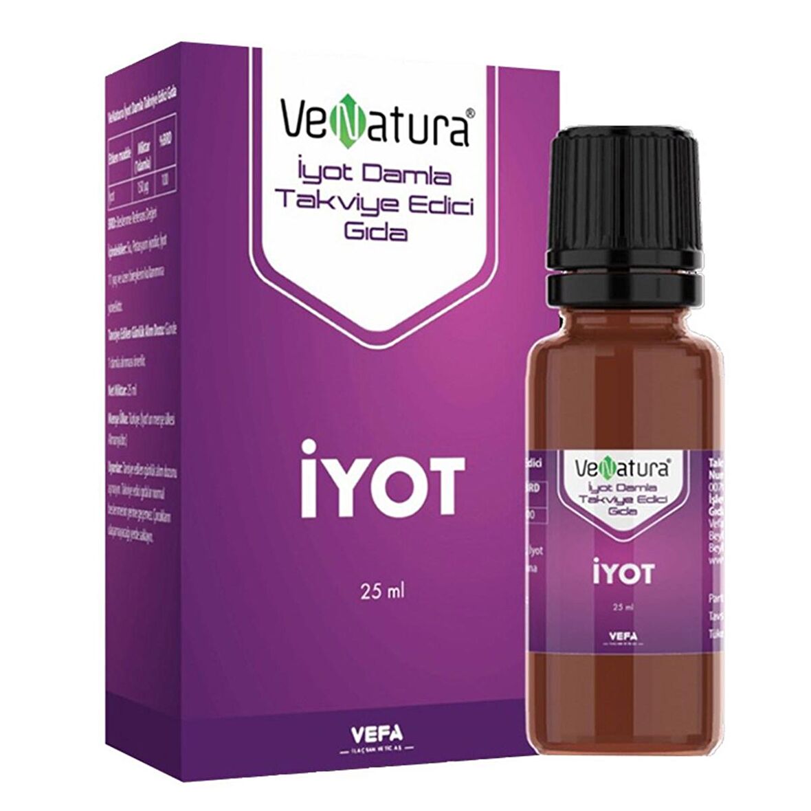 Venatura İyot Damla 25 ml