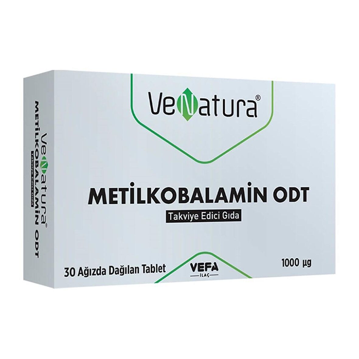 Venatura B12 Metilkobalamin 30 Tablet