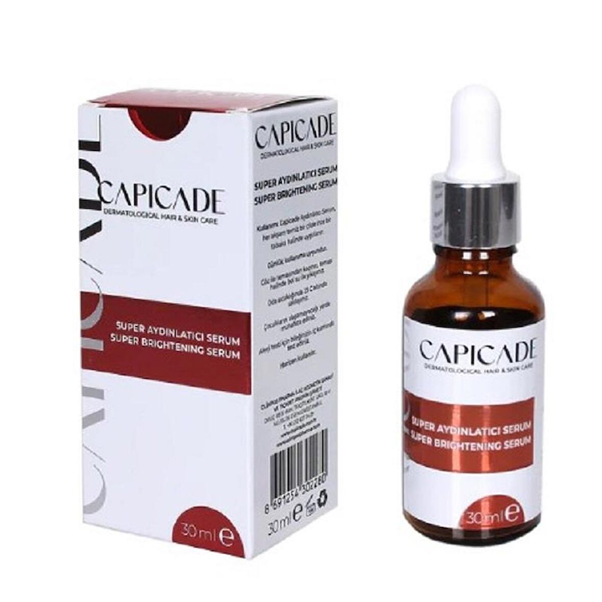 Capicade Super Aydınlatıcı Serum 30 ml