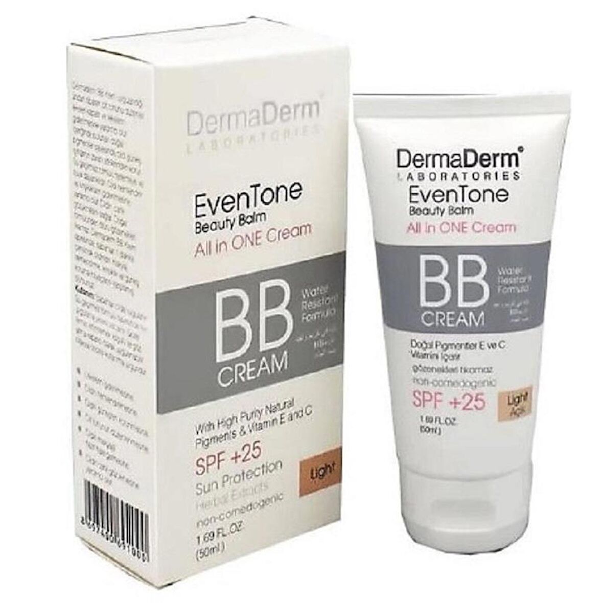 Dermaderm BB Krem 50 ml - Açık Ton