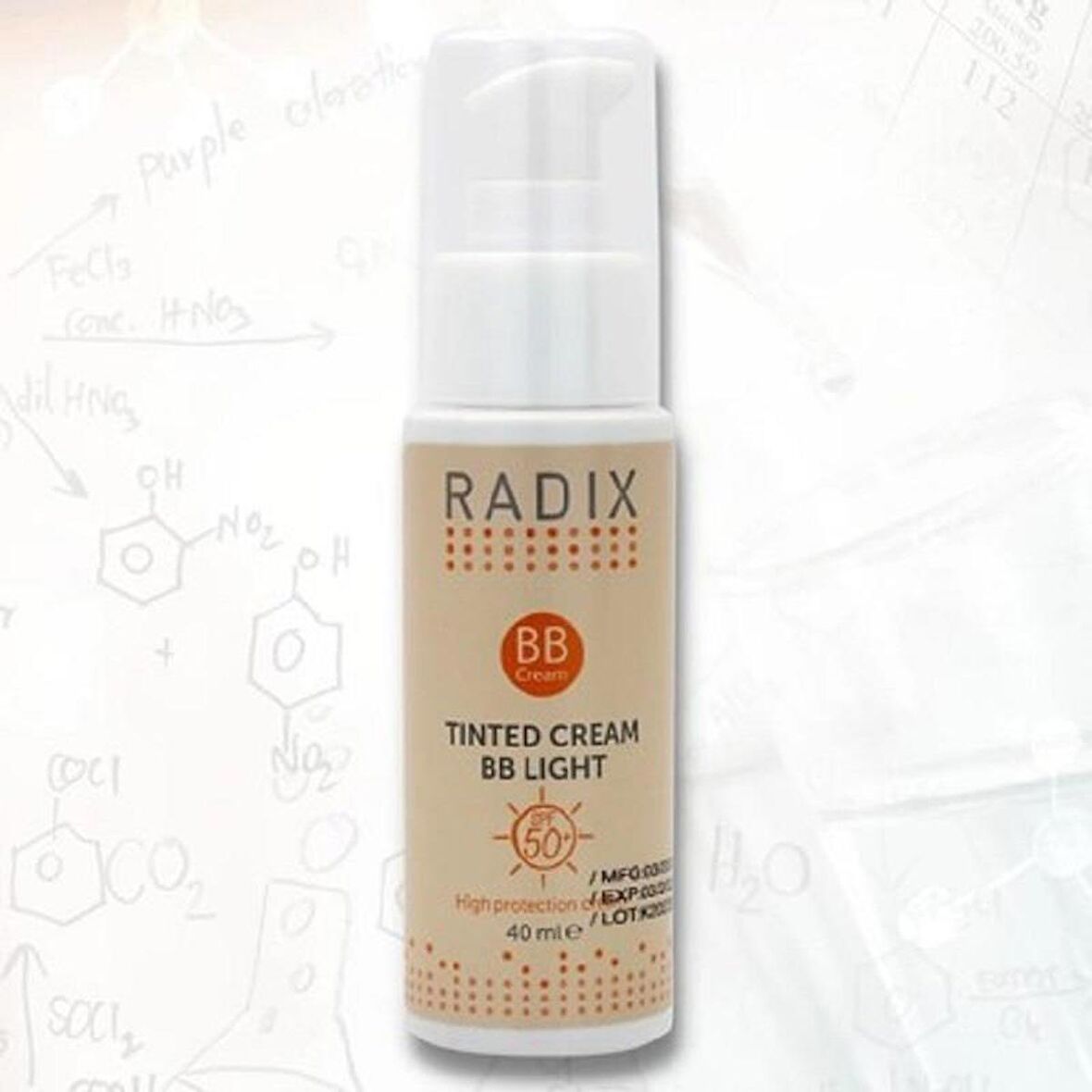 Radix BB Cream Tinted Light SPF50+ 40 ml