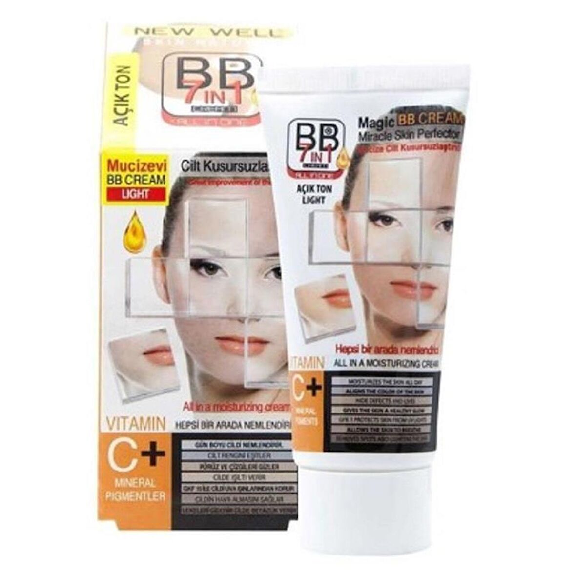 New Well BB Cream Açık Ton