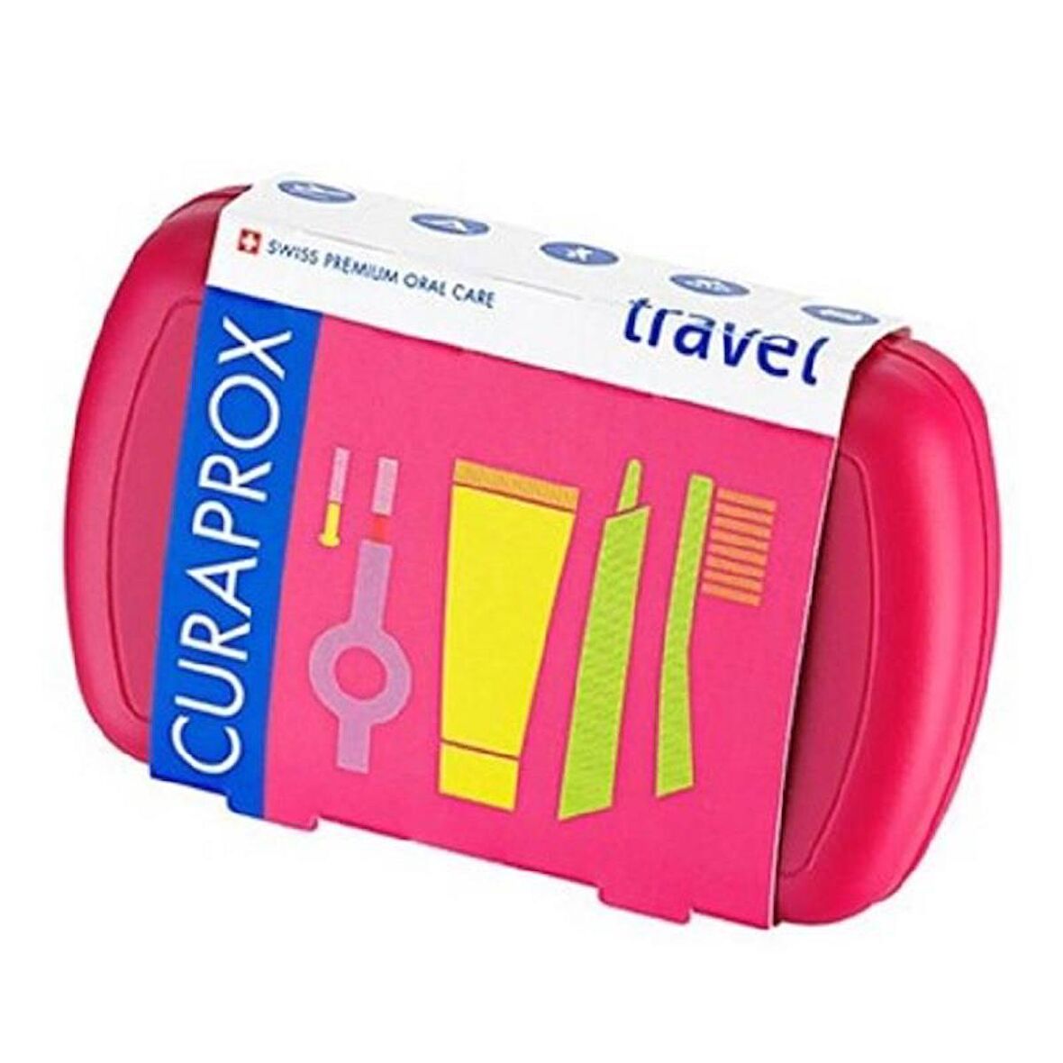 Curaprox Travel Set (Diş Fırçası+ Diş Macunu + Diş Arası Fırçası)