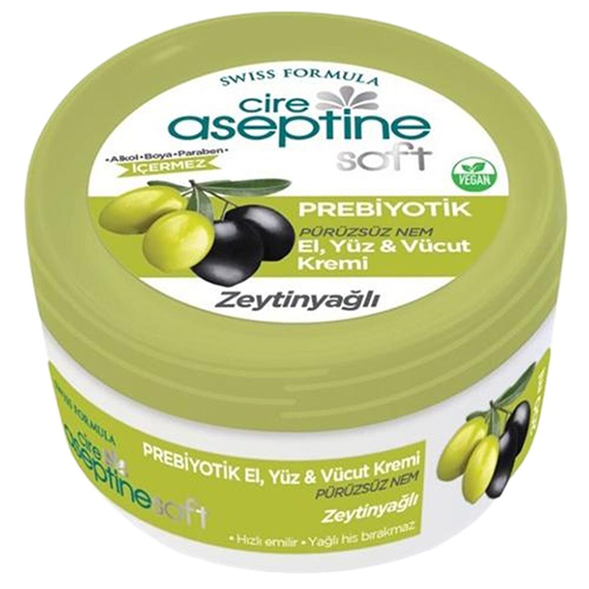 Cire Aseptine Soft Zeytinyağlı Özlü Prebiyotik Krem 200 ml