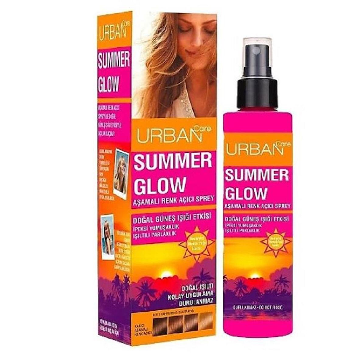 Urban Care Monoi Oil Summer Glow Aşamalı Renk Açıcı Sprey 150 ml