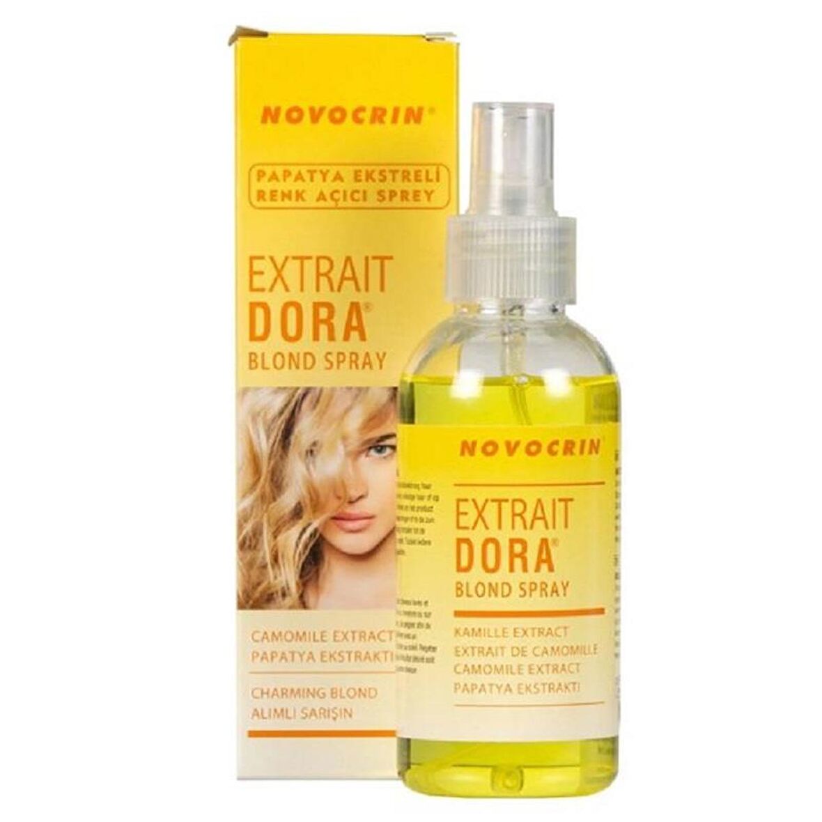 Novocrin Extrait Dora Saç Renk Açıcı Sprey 125 ml